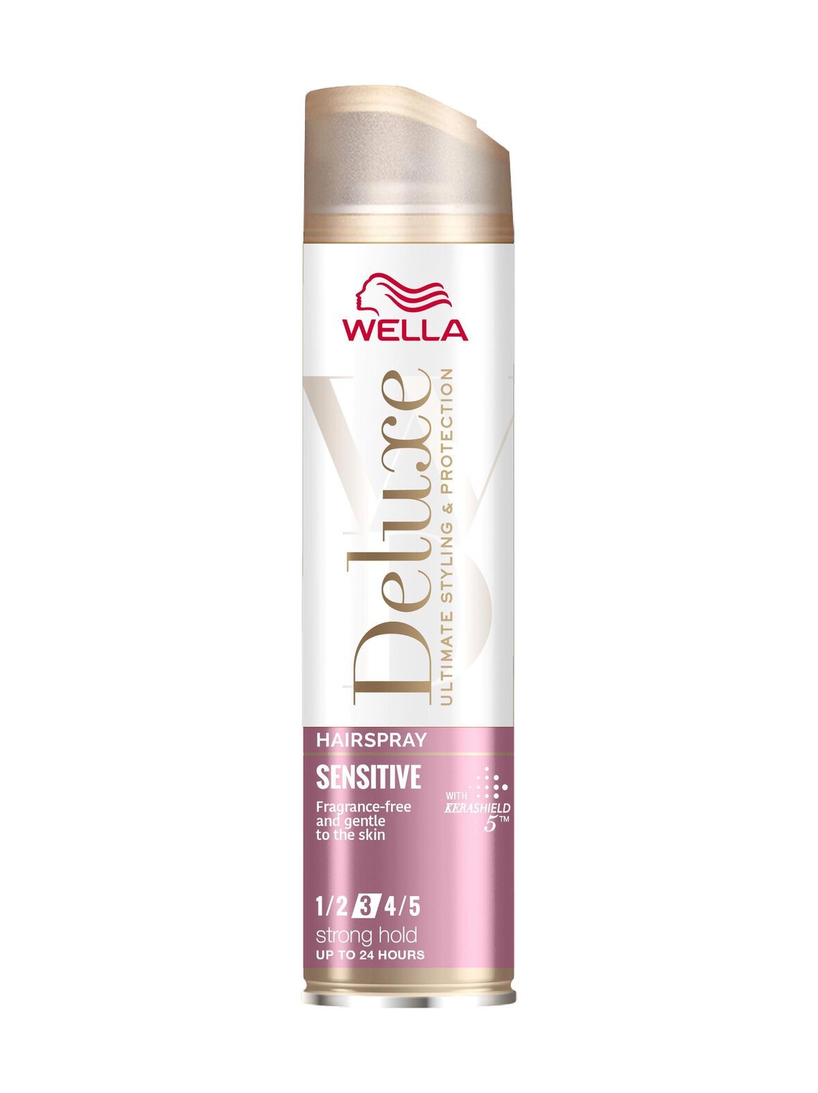 Sensitive hair spray strong -hiuskiinne