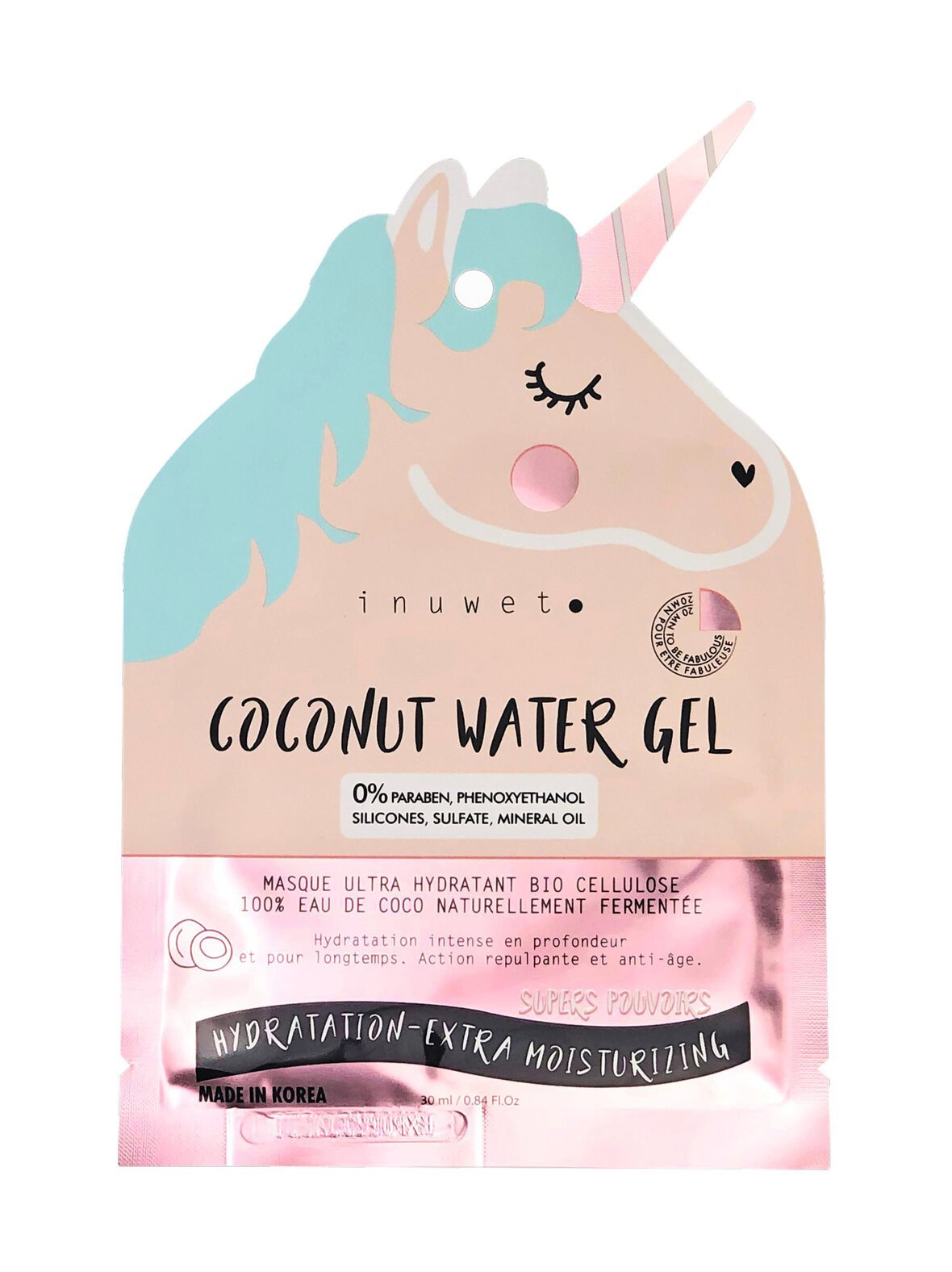 Bio cellulose moisturizing mask -kangasnaamio