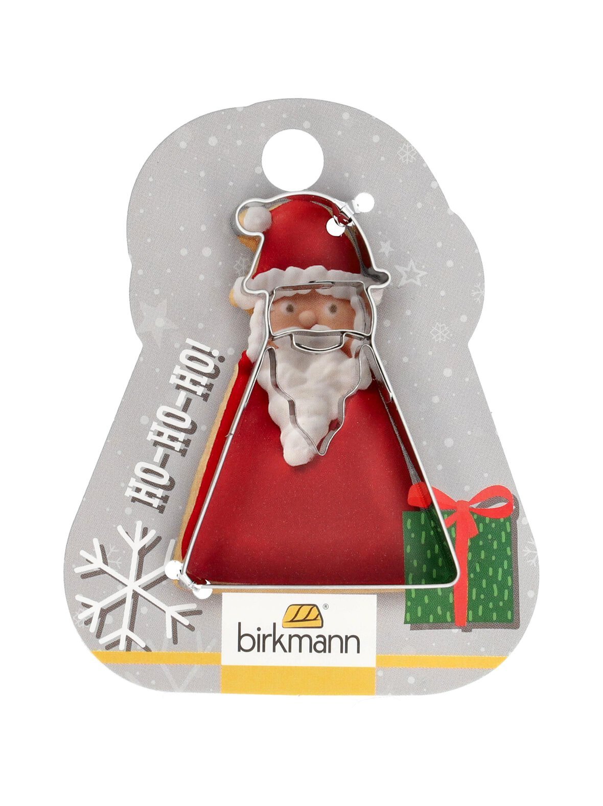 Santa claus geometric -piparkakkumuotti