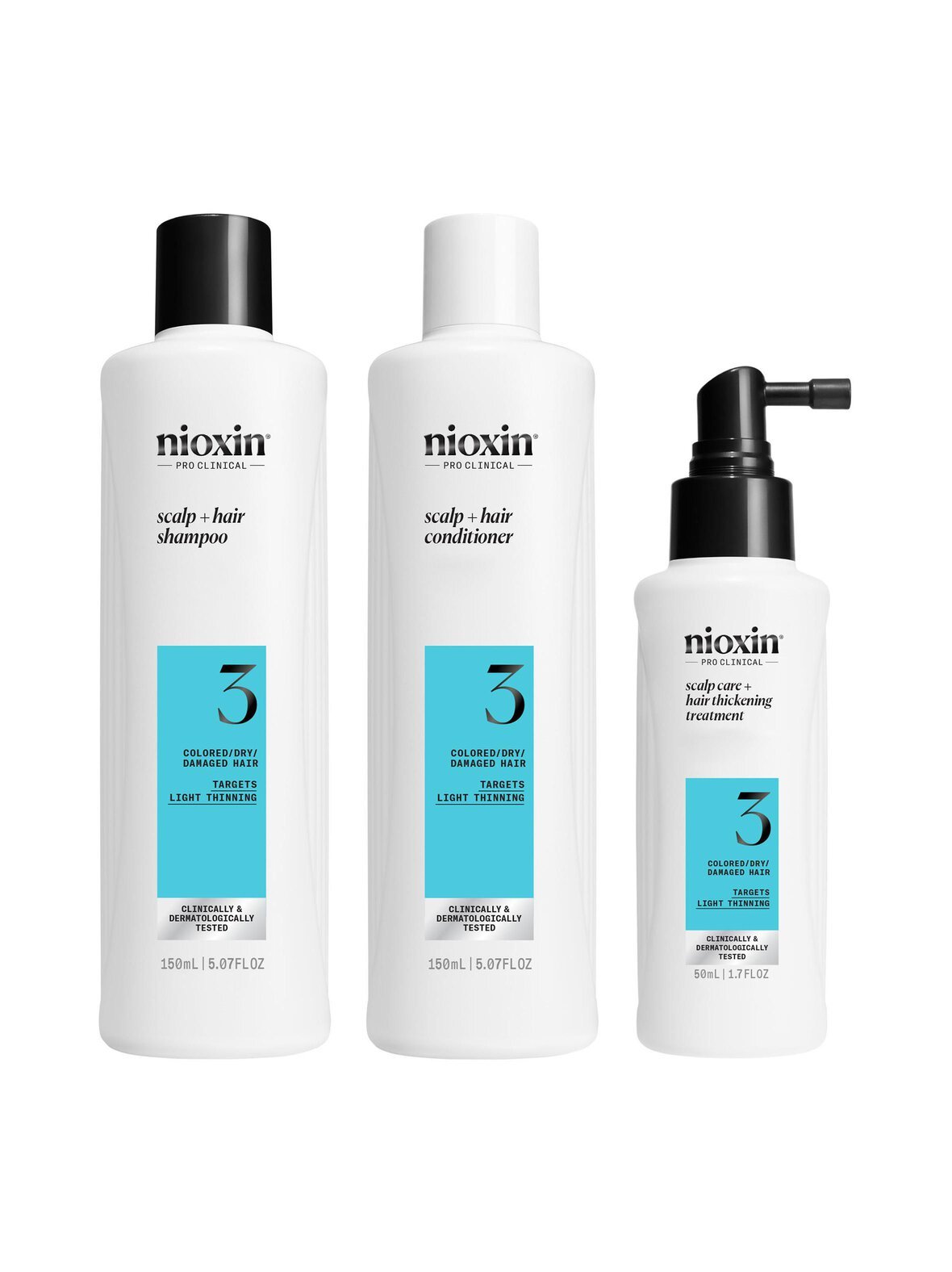 System 3 trial kit -hiustenhoitopakkaus