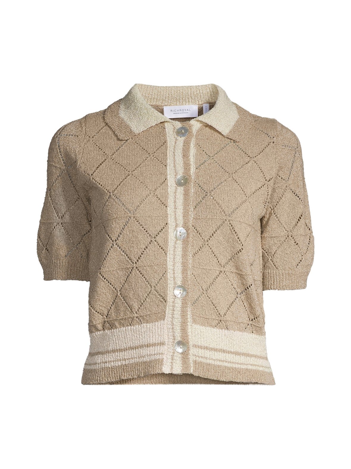 Button down -neuletakki