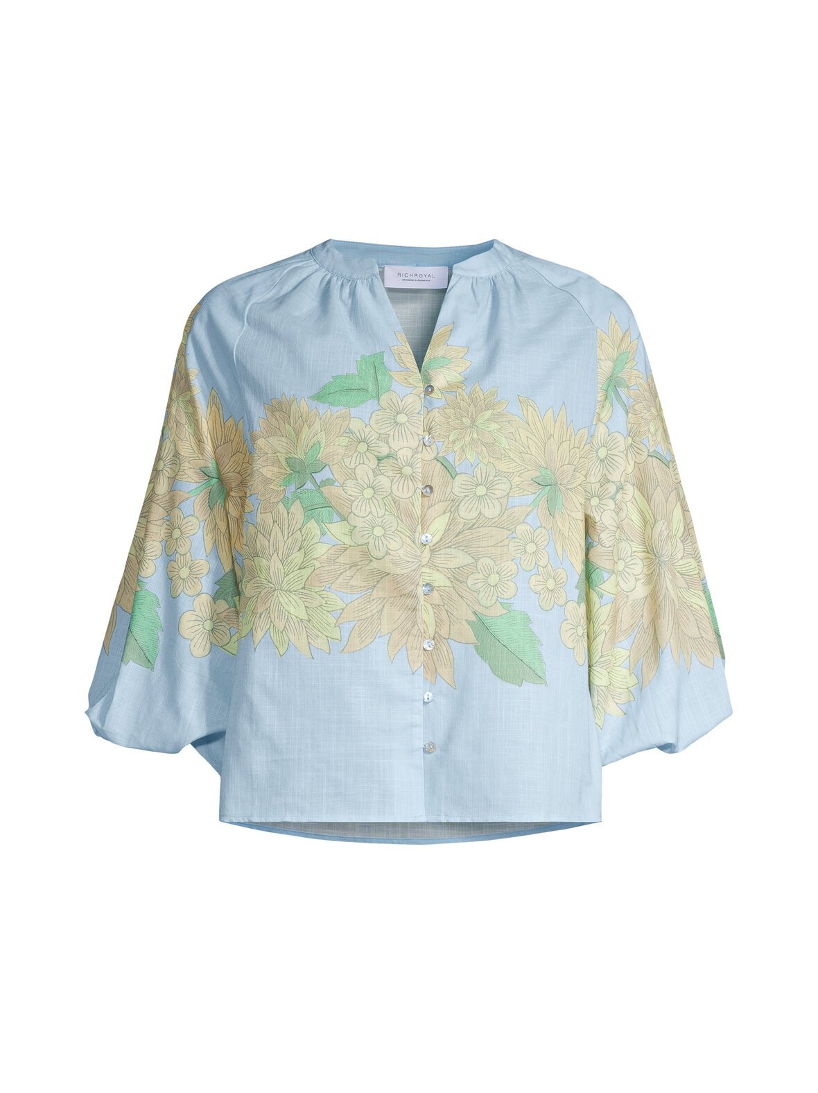 Blouse with print -pusero