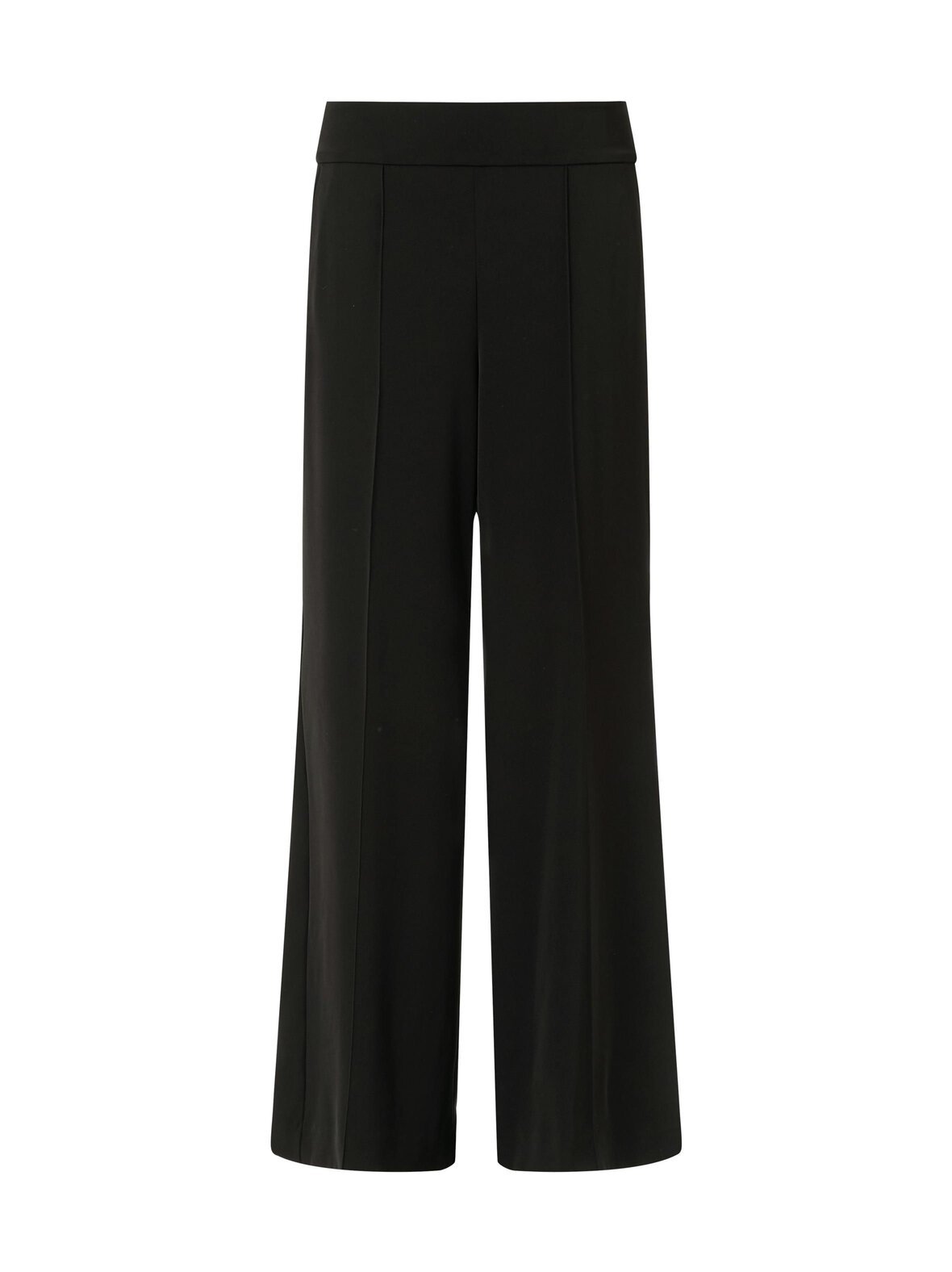Wide leg elastic -housut