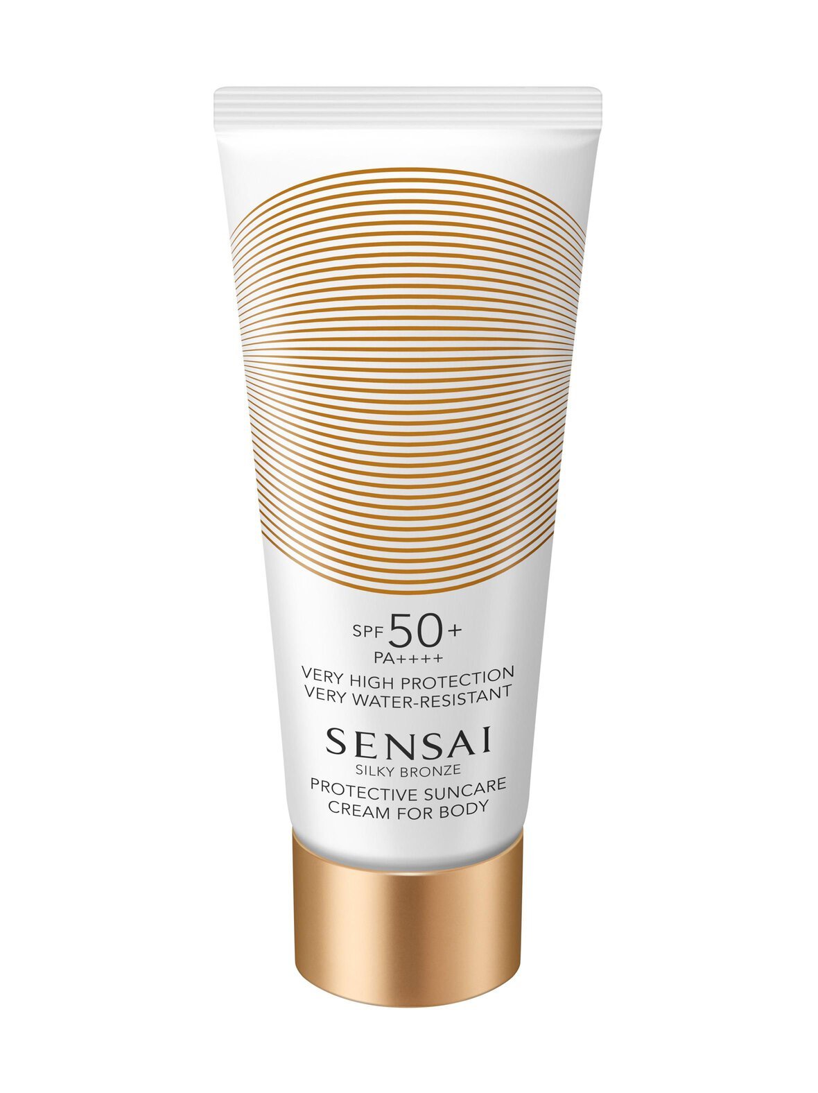 Silky bronze protective suncare cream for body spf 50+ -vartaloaurinkovoide