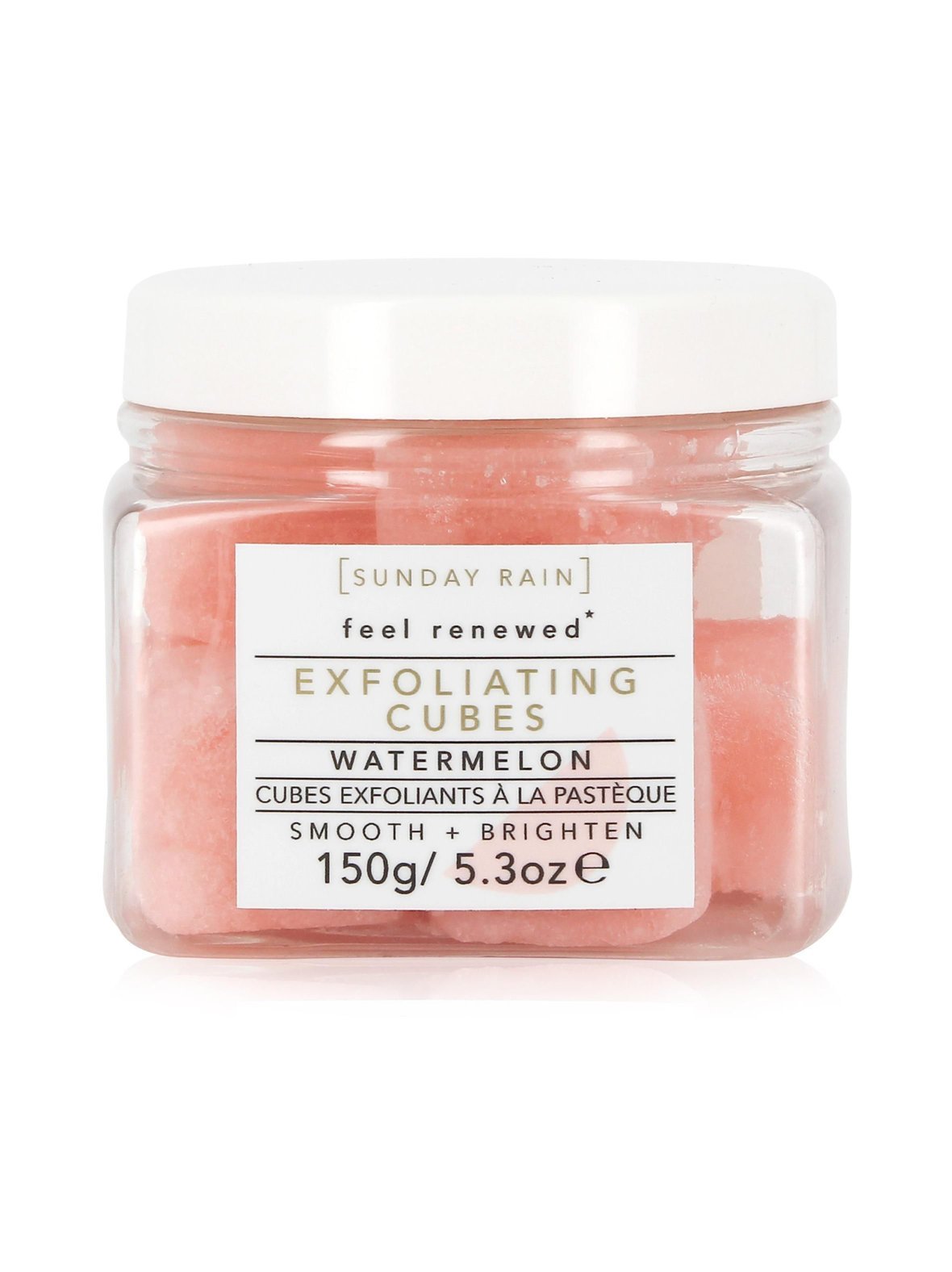 Exfoliating cubes watermelon -kuorinta 150 g