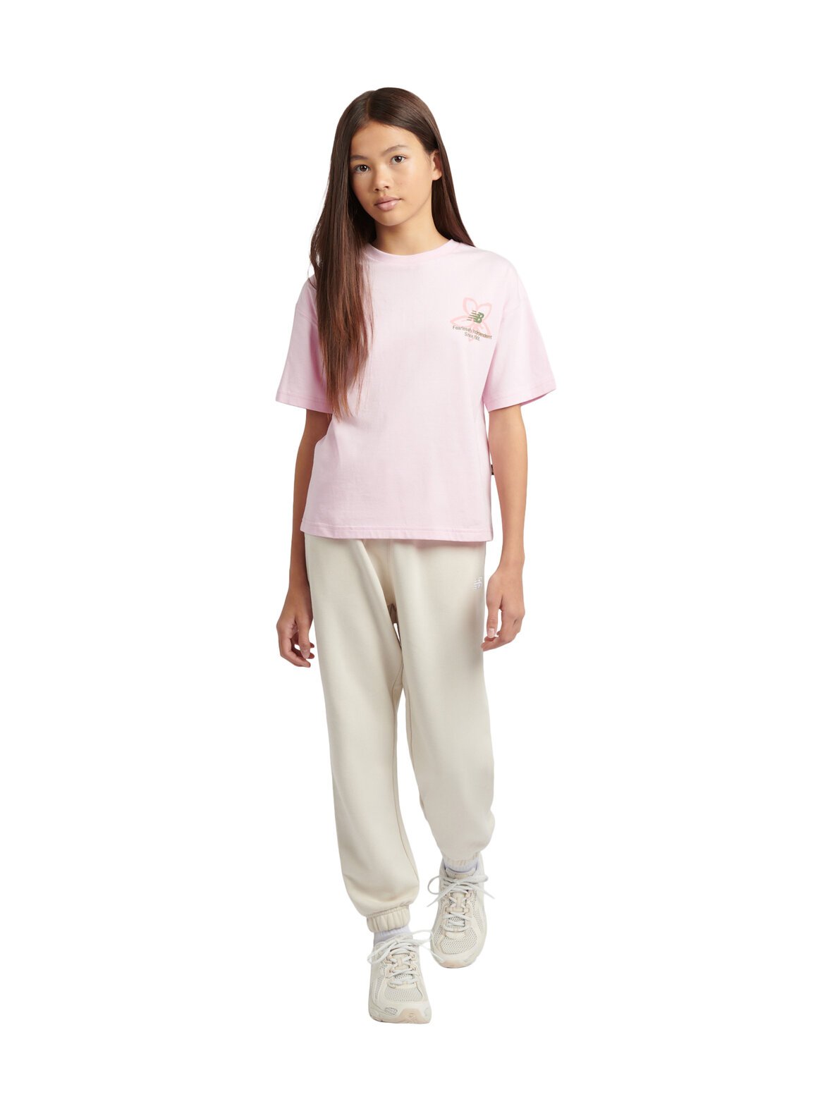 Boston floral graphic t-paita