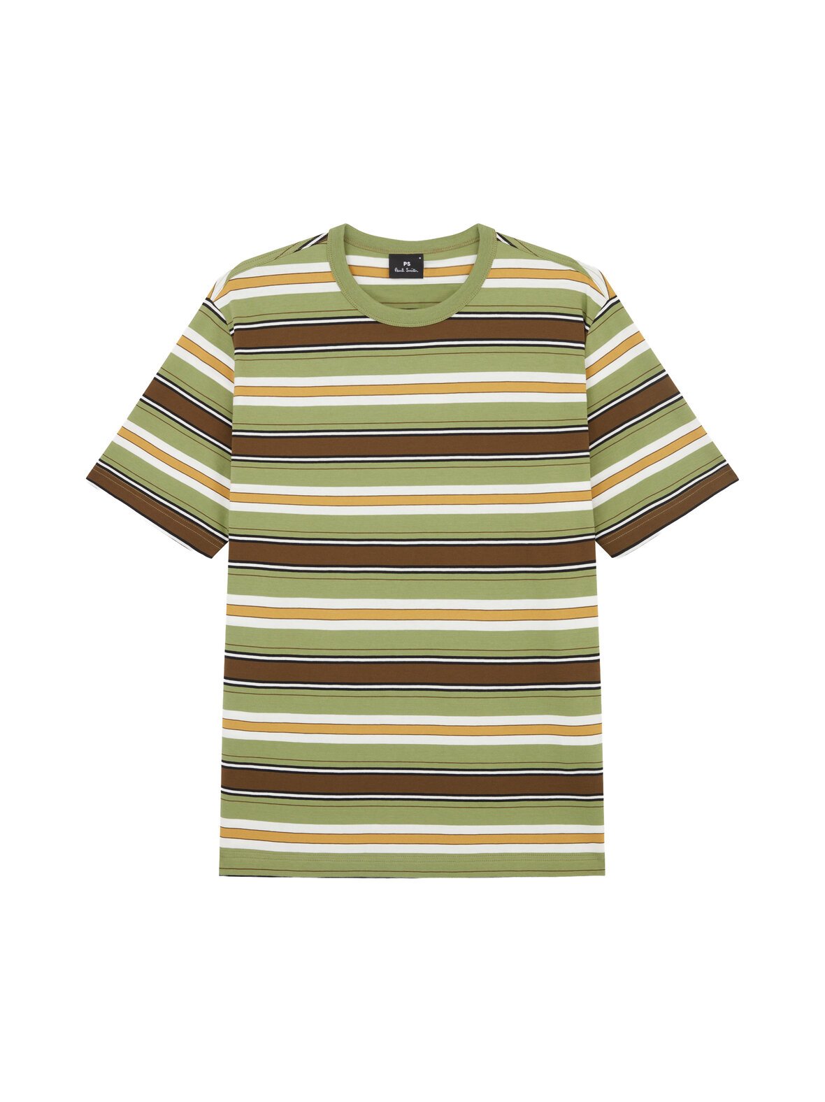 Casual fit -raidallinen t-paita