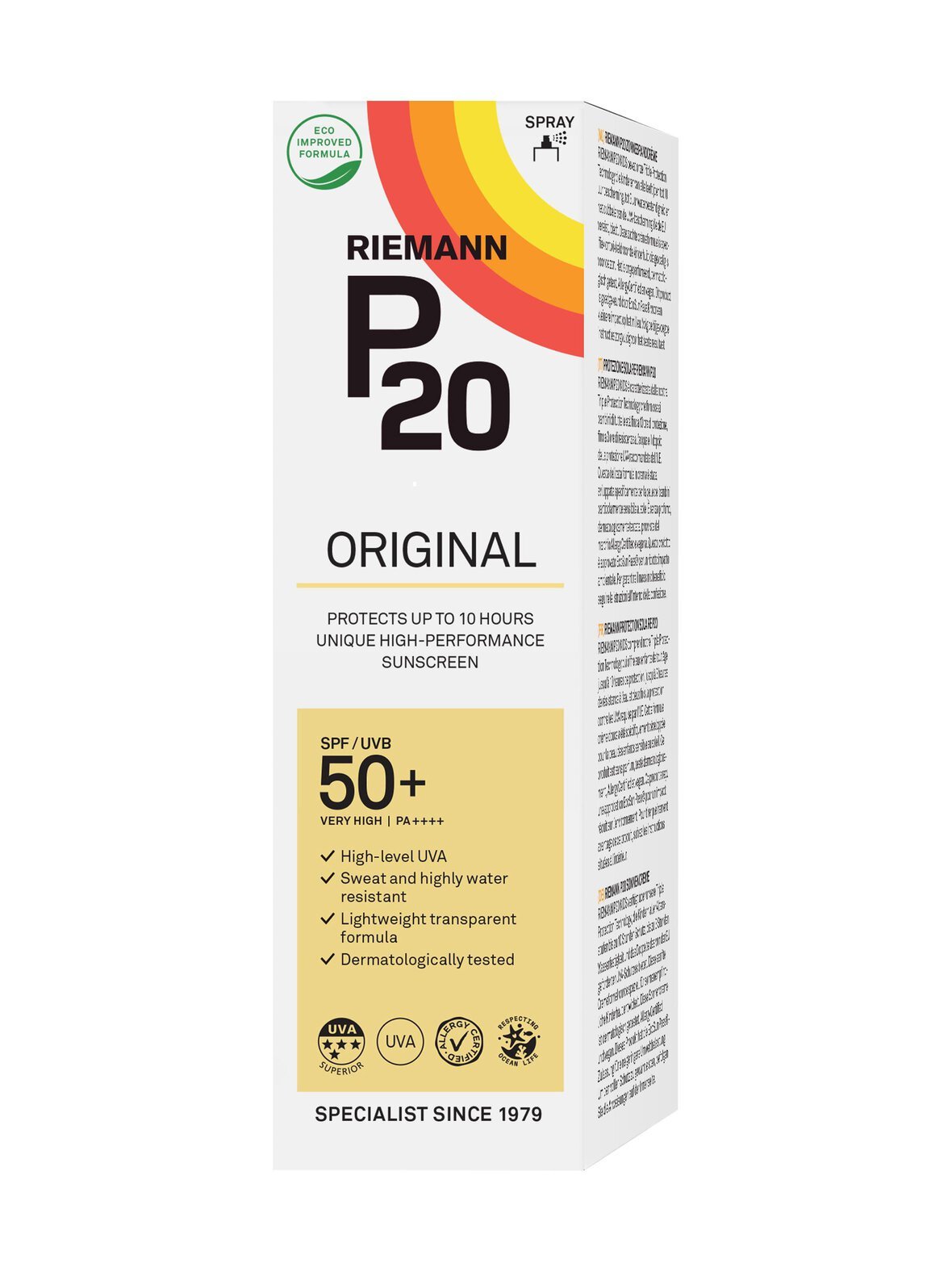 Original spf 50+ spray -aurinkosuojasuihke 85 ml