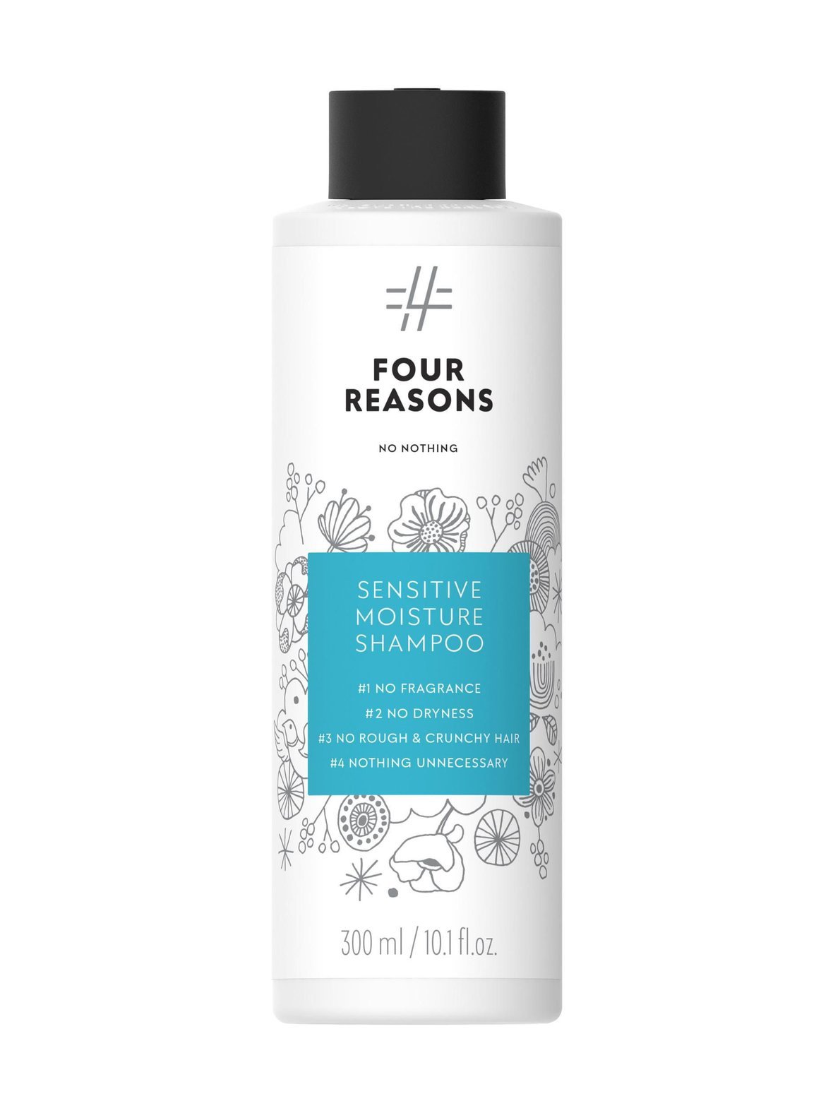 No nothing sensitive moisture shampoo 300 ml