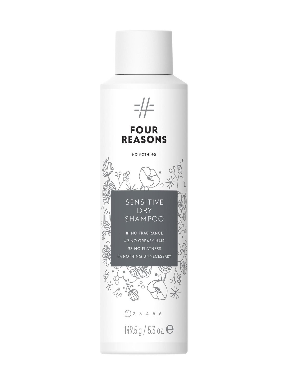 No nothing sensitive dry shampoo -kuivashampoo 250 ml