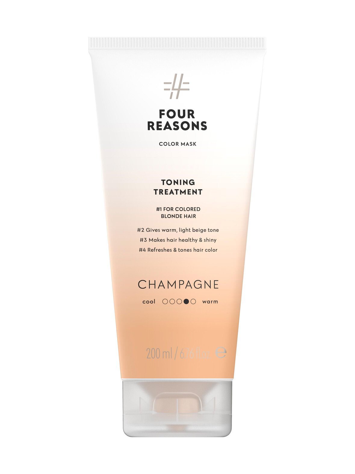 Toning treatment champagne -sävyttävä tehohoito 200 ml