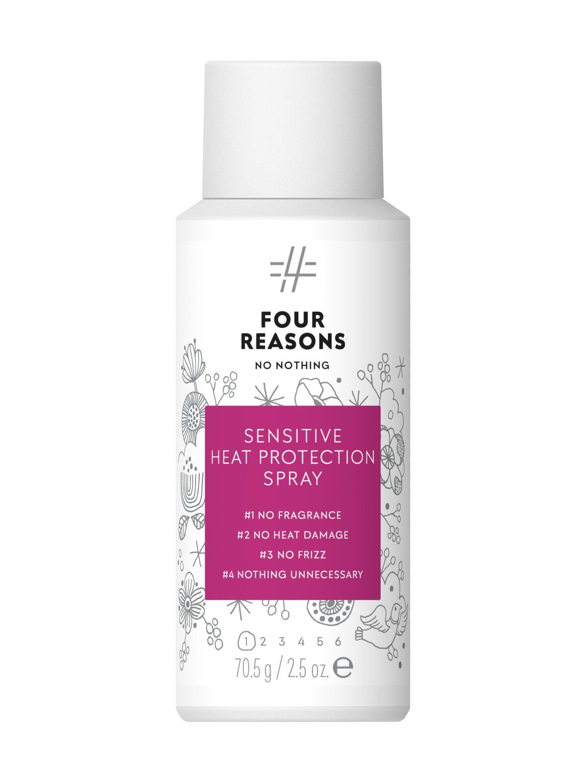 Sensitive heat protection spray -hiussuihke 100 ml