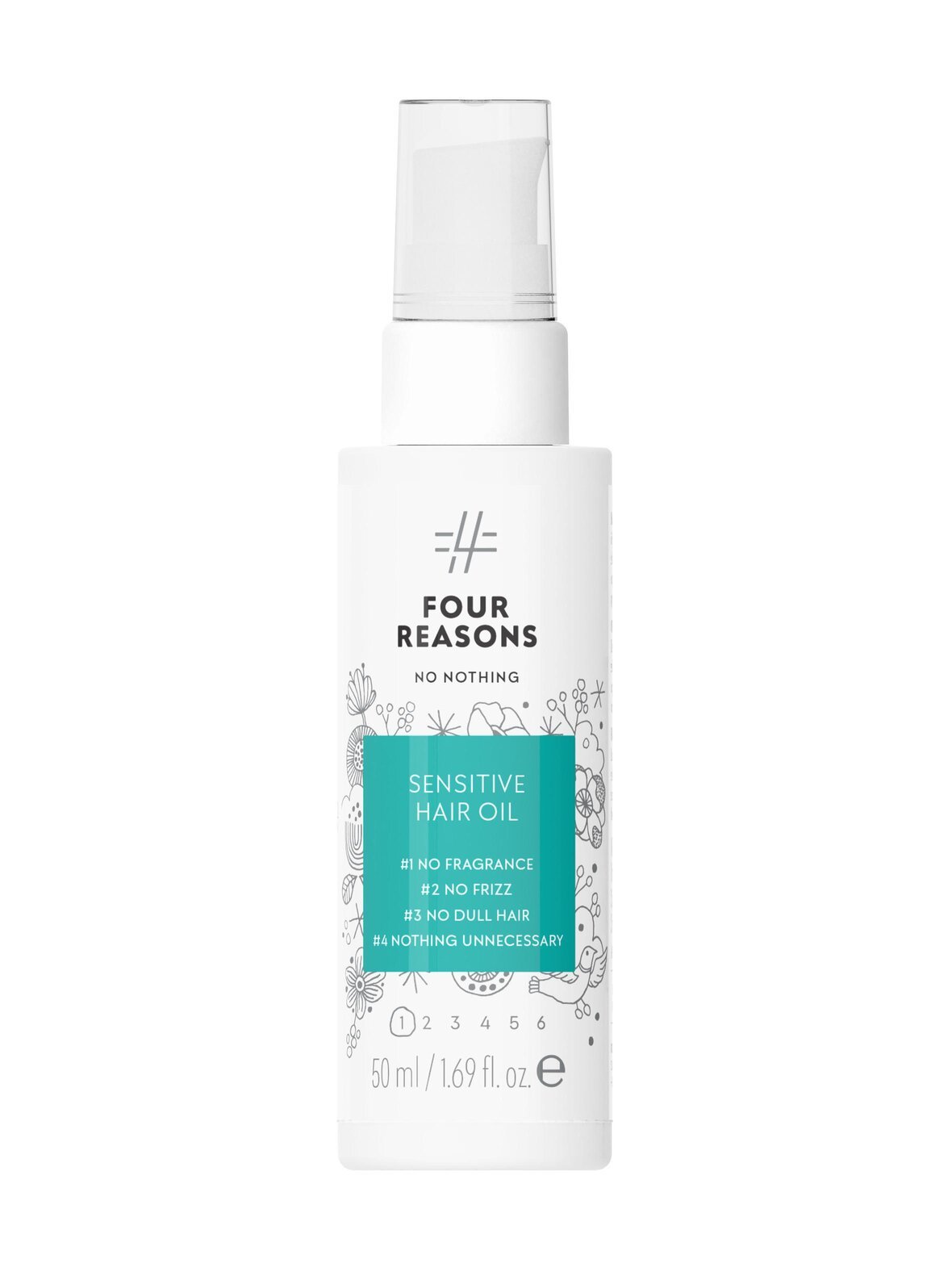 Sensitive hair oil -hiusöljy 50 ml