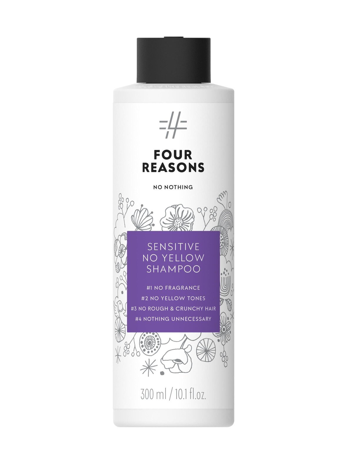 Sensitive no yellow -shampoo 300 ml