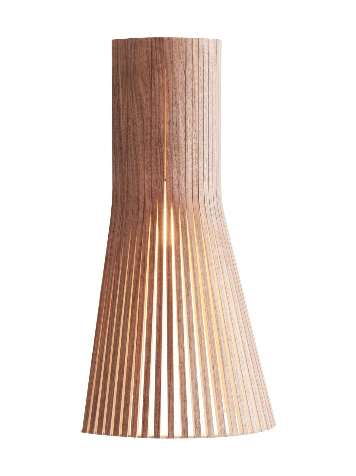Secto small walnut -seinävalaisin