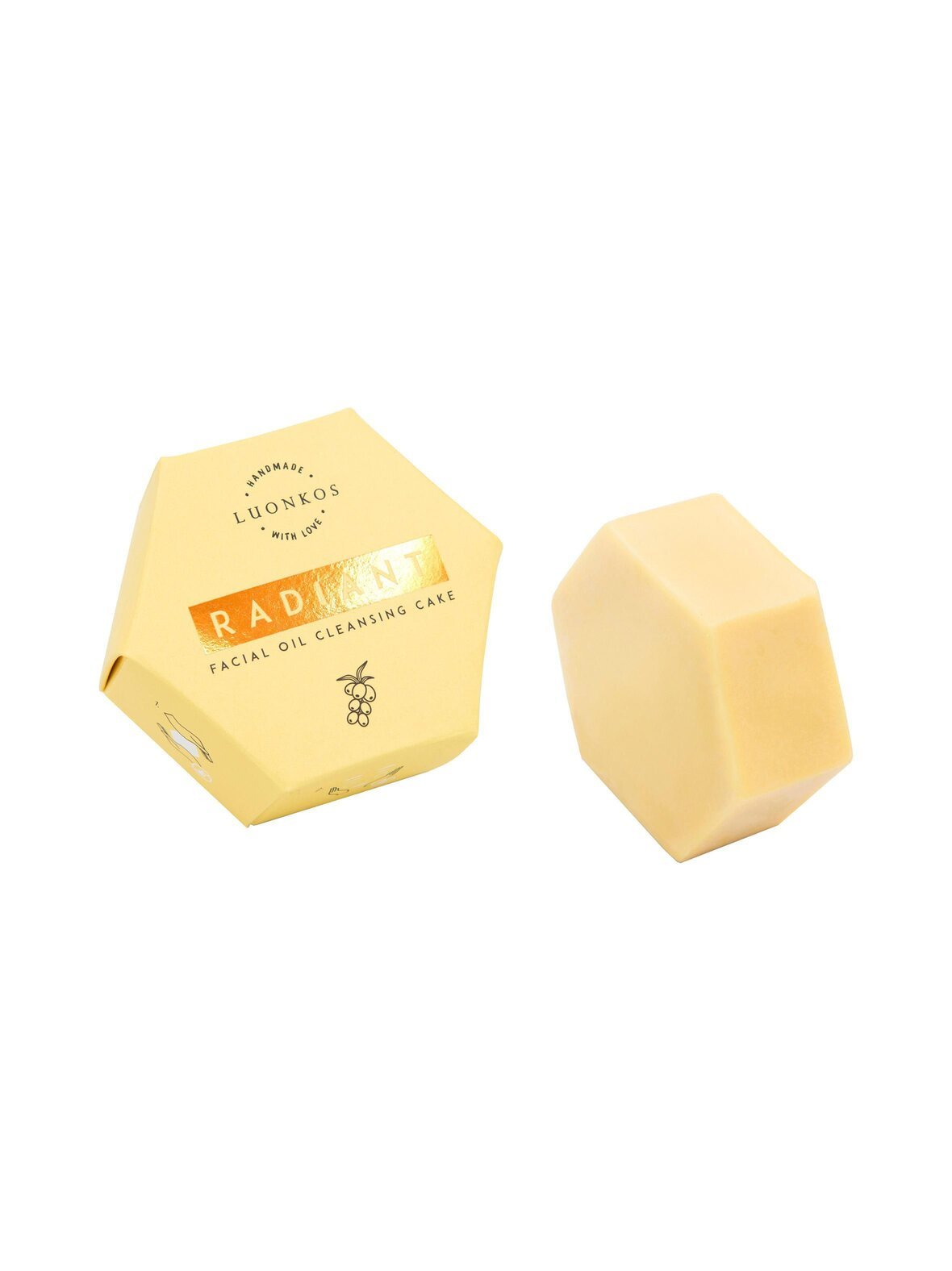 Radiant facial oil cleansing cake - öljypuhdistuskakku 60 ml