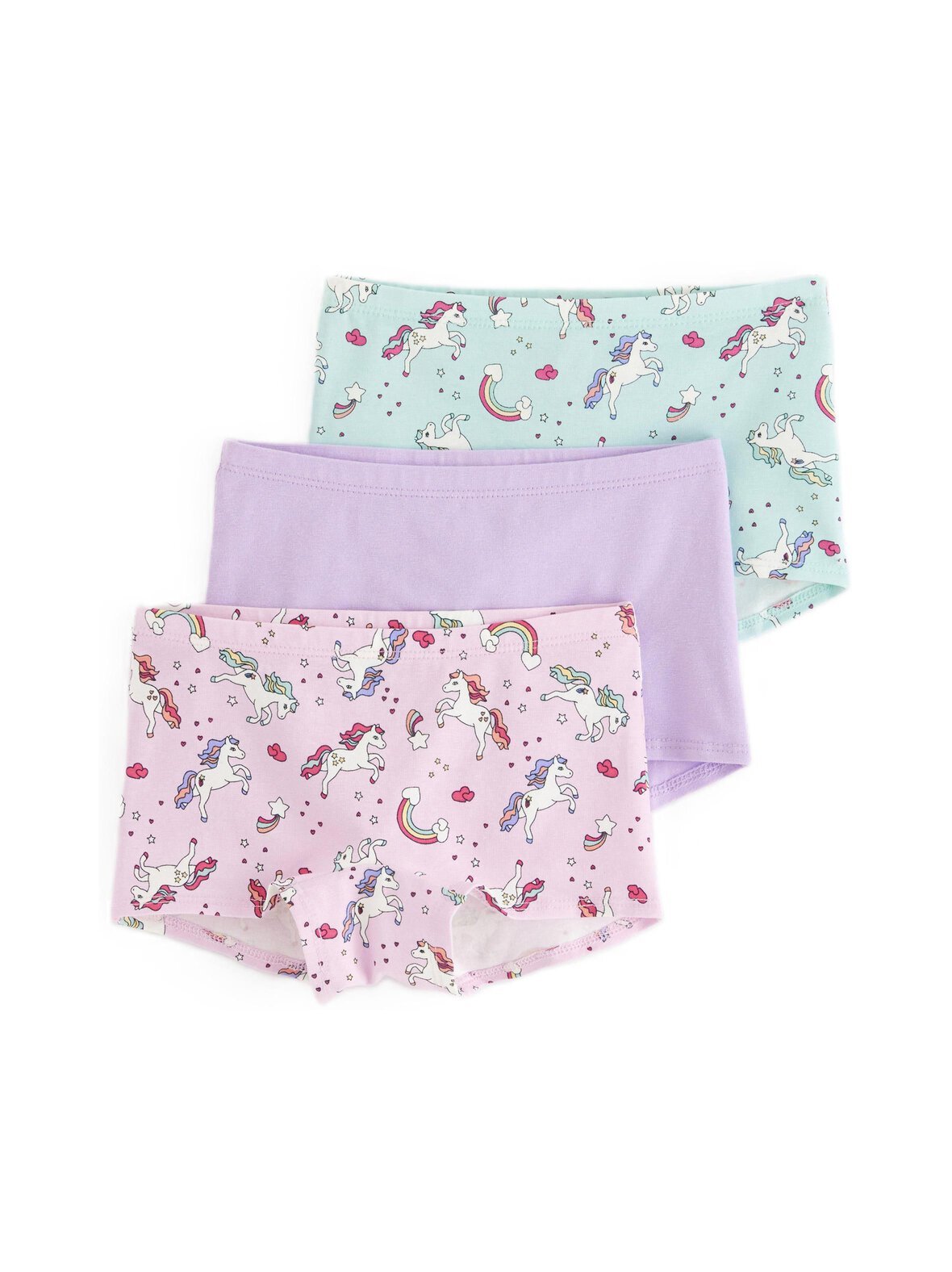 Unicorns-bokserialushousut 3-pack