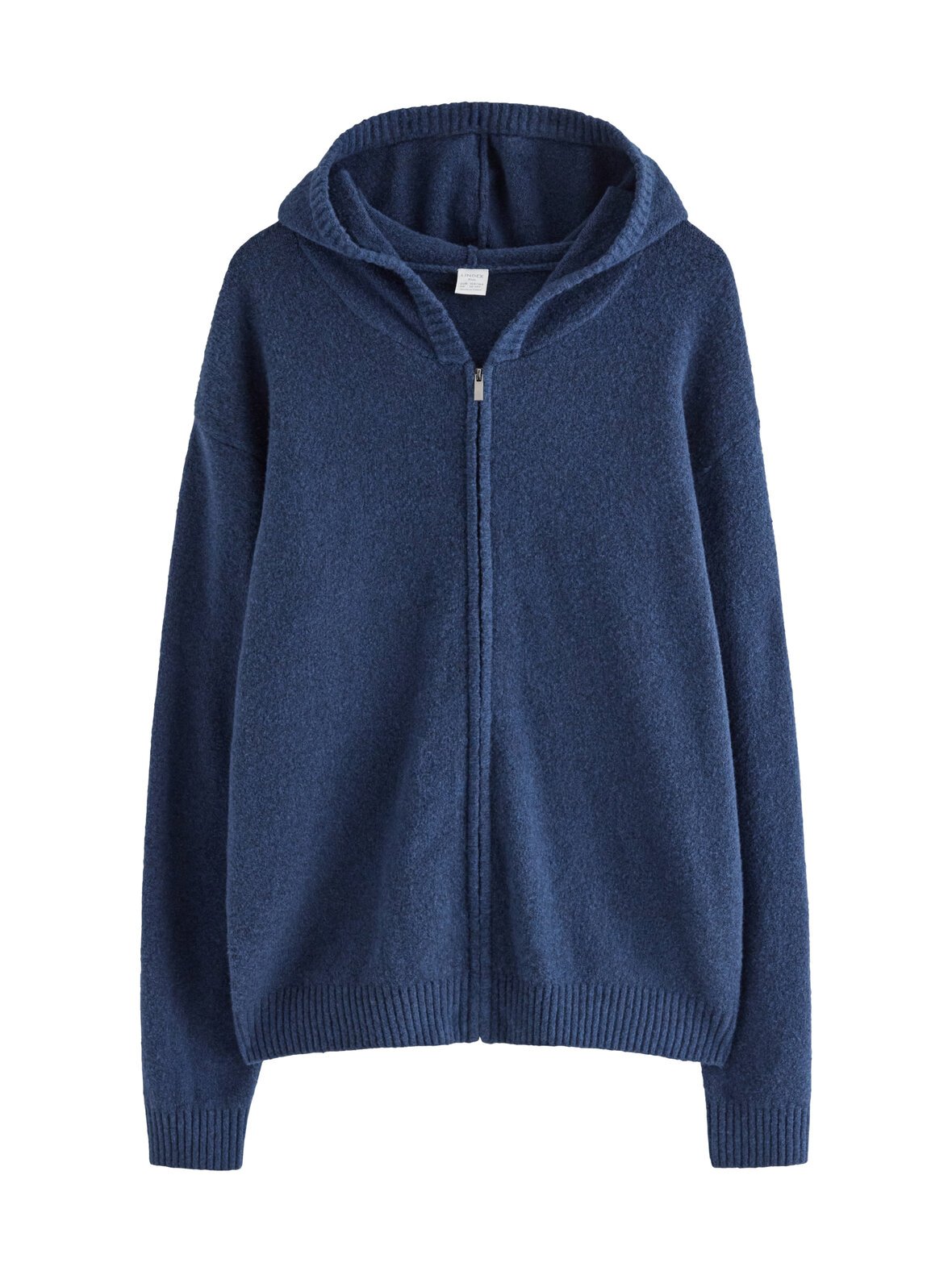 Zip hood knitted -huppari