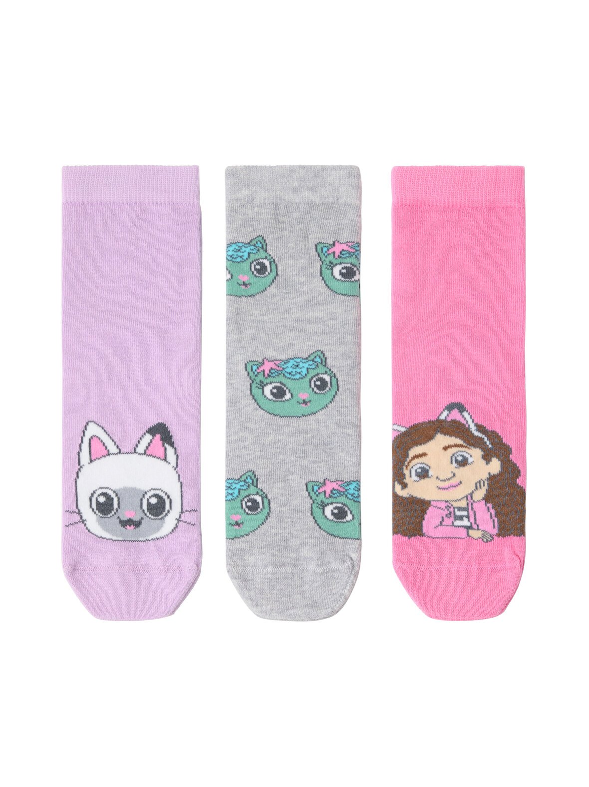 Gabbys dollhouse -sukat 3-pack