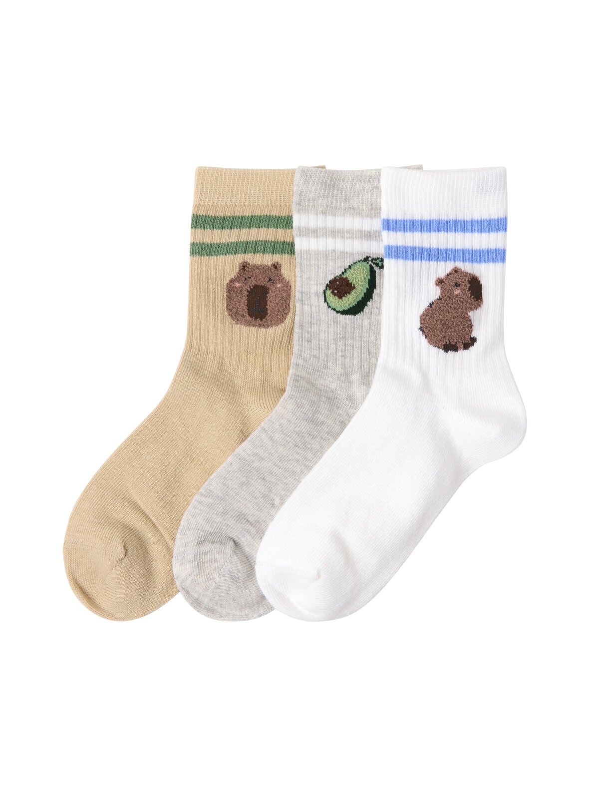 Capybara-sukat 3-pack