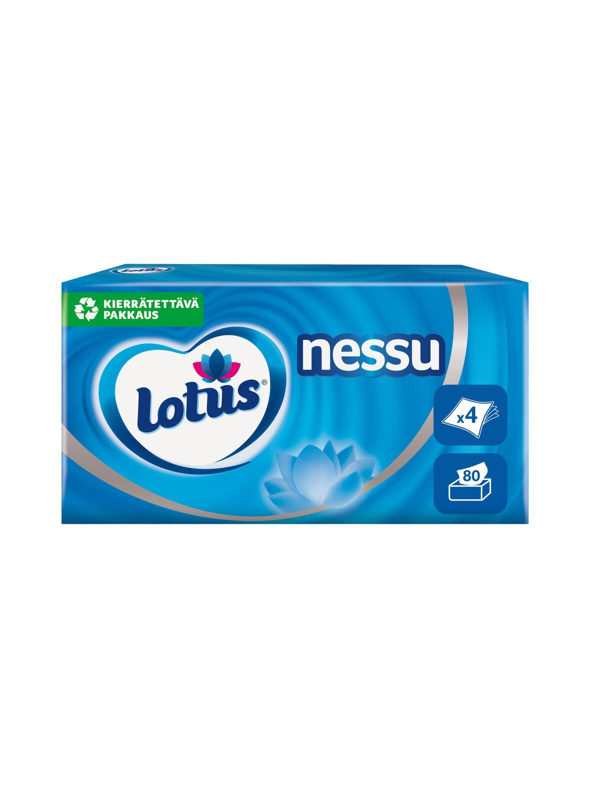 Nessu -kasvopaperi / nenäliina 80 kpl