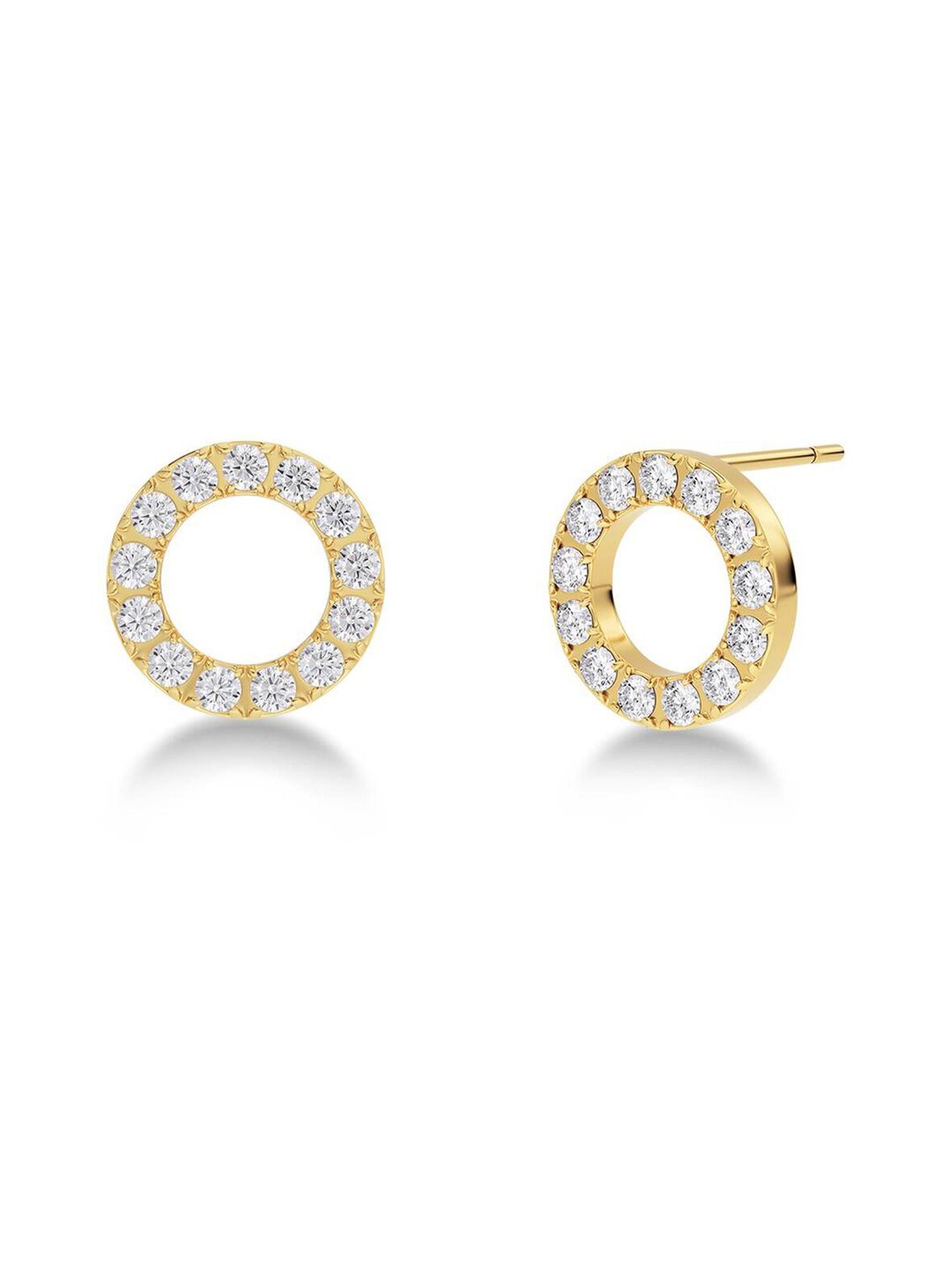Glow studs mini gold -korvakorut
