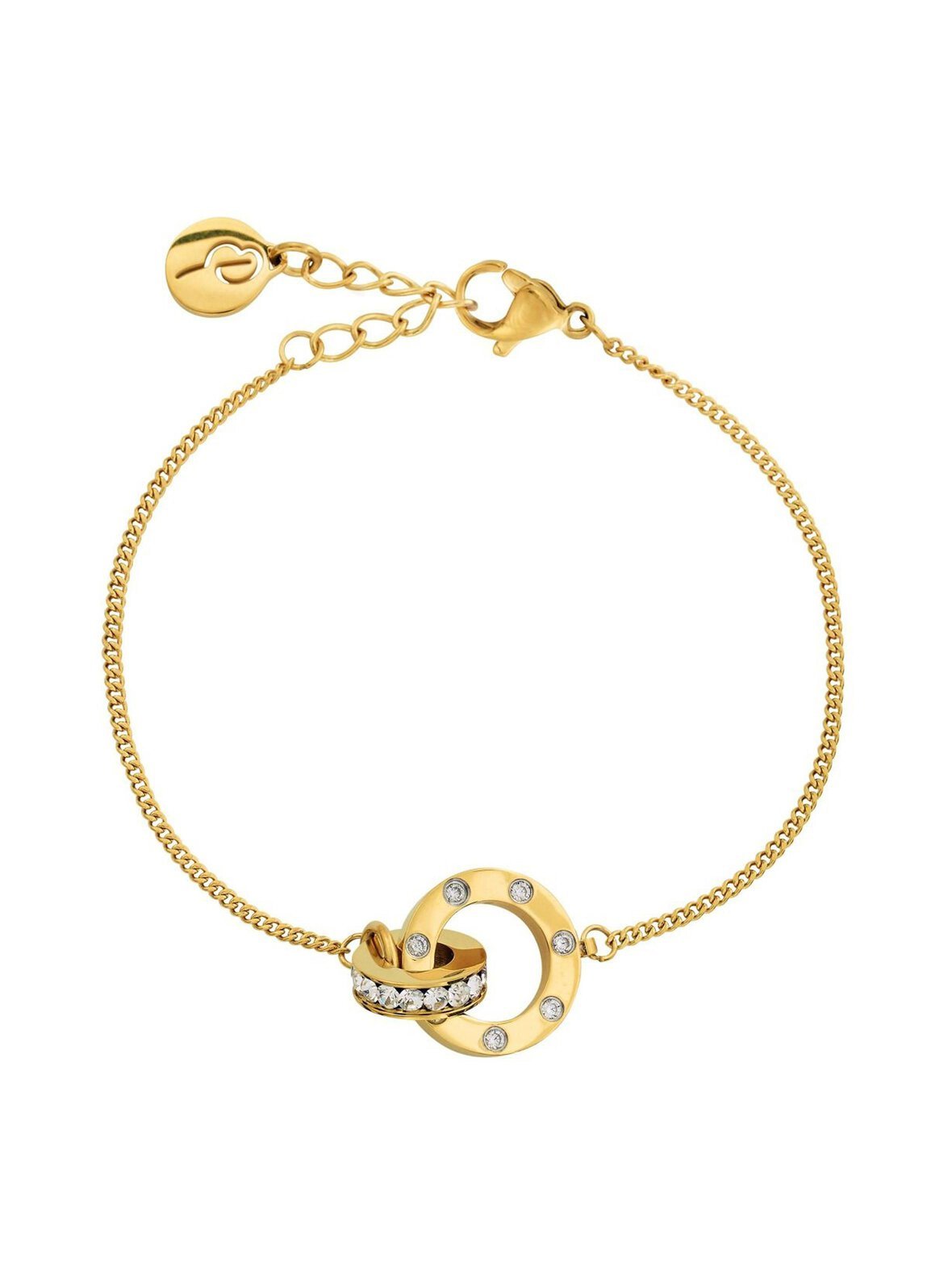 Ida bracelet mini gold -rannekoru