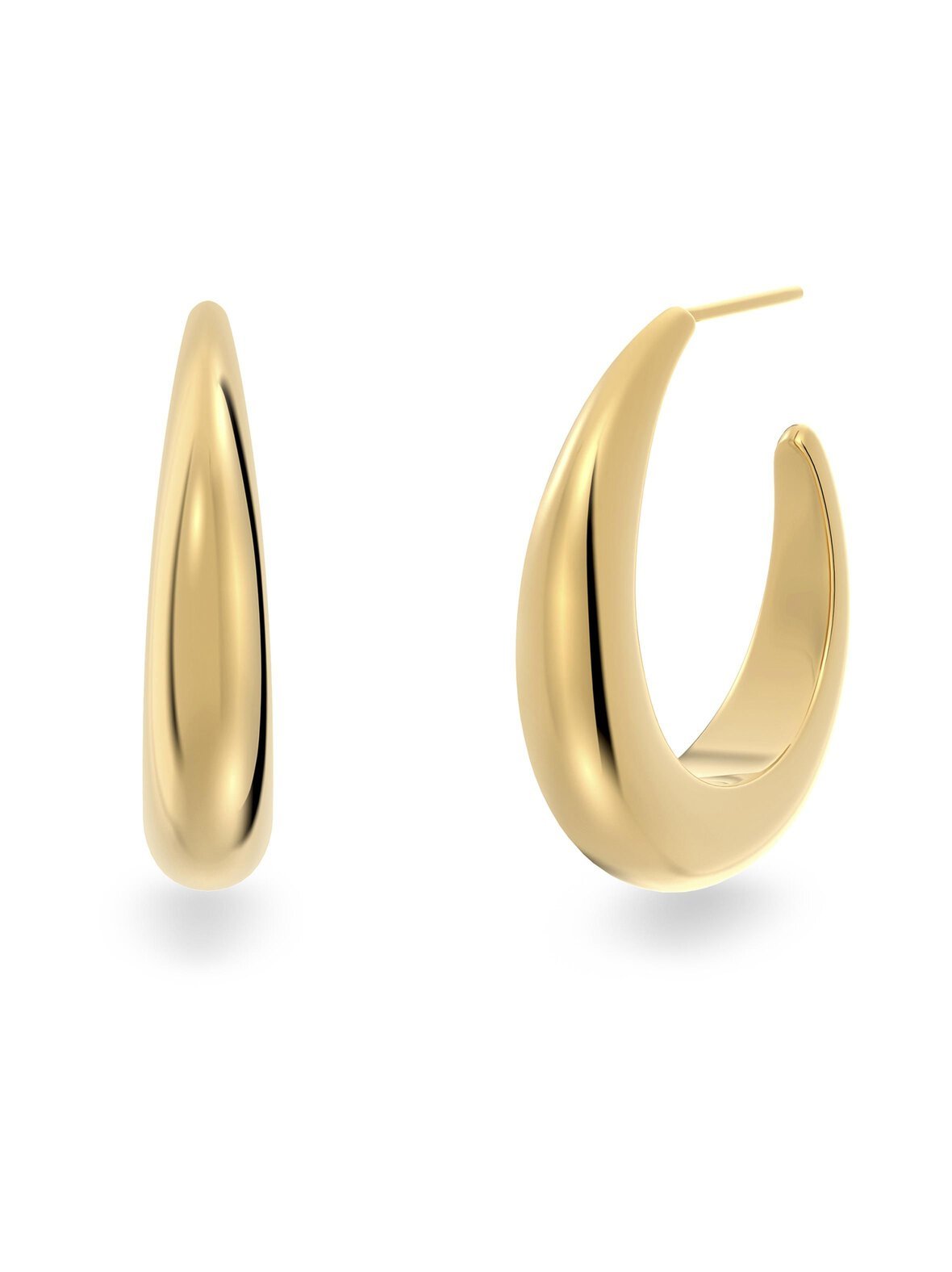 Furo creoles gold -korvakorut