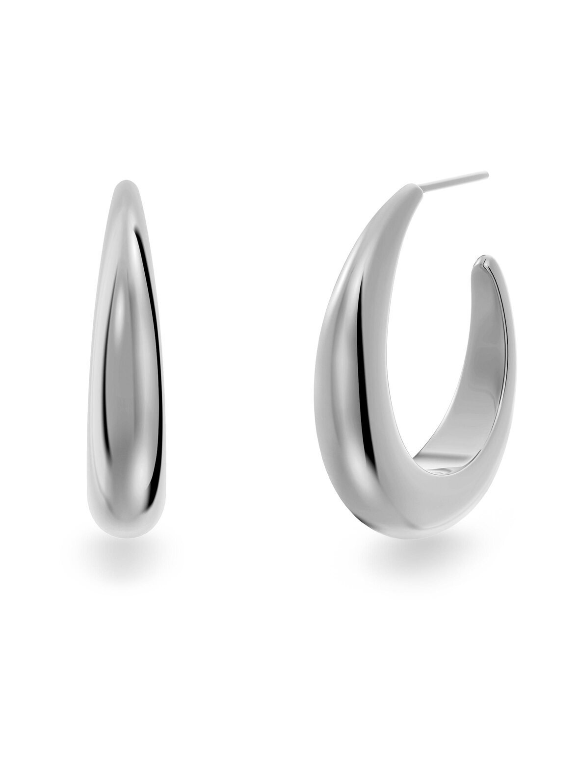 Furo creoles steel -korvakorut