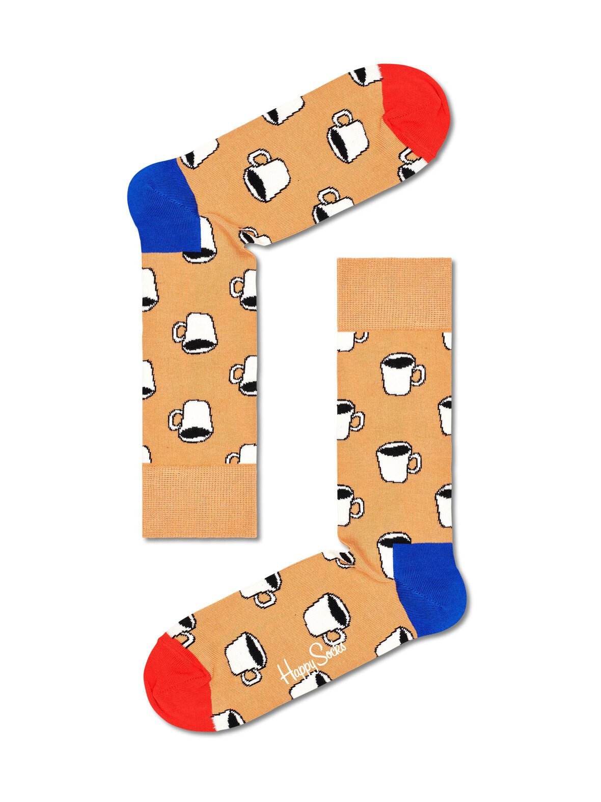 Happy socks my cup of tea -sukat