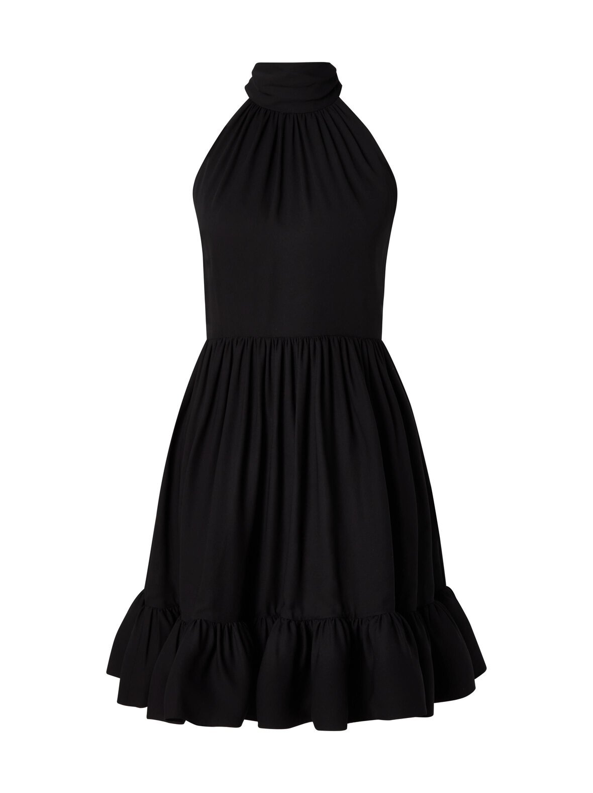 Fern halterneck ruffled -minimekko