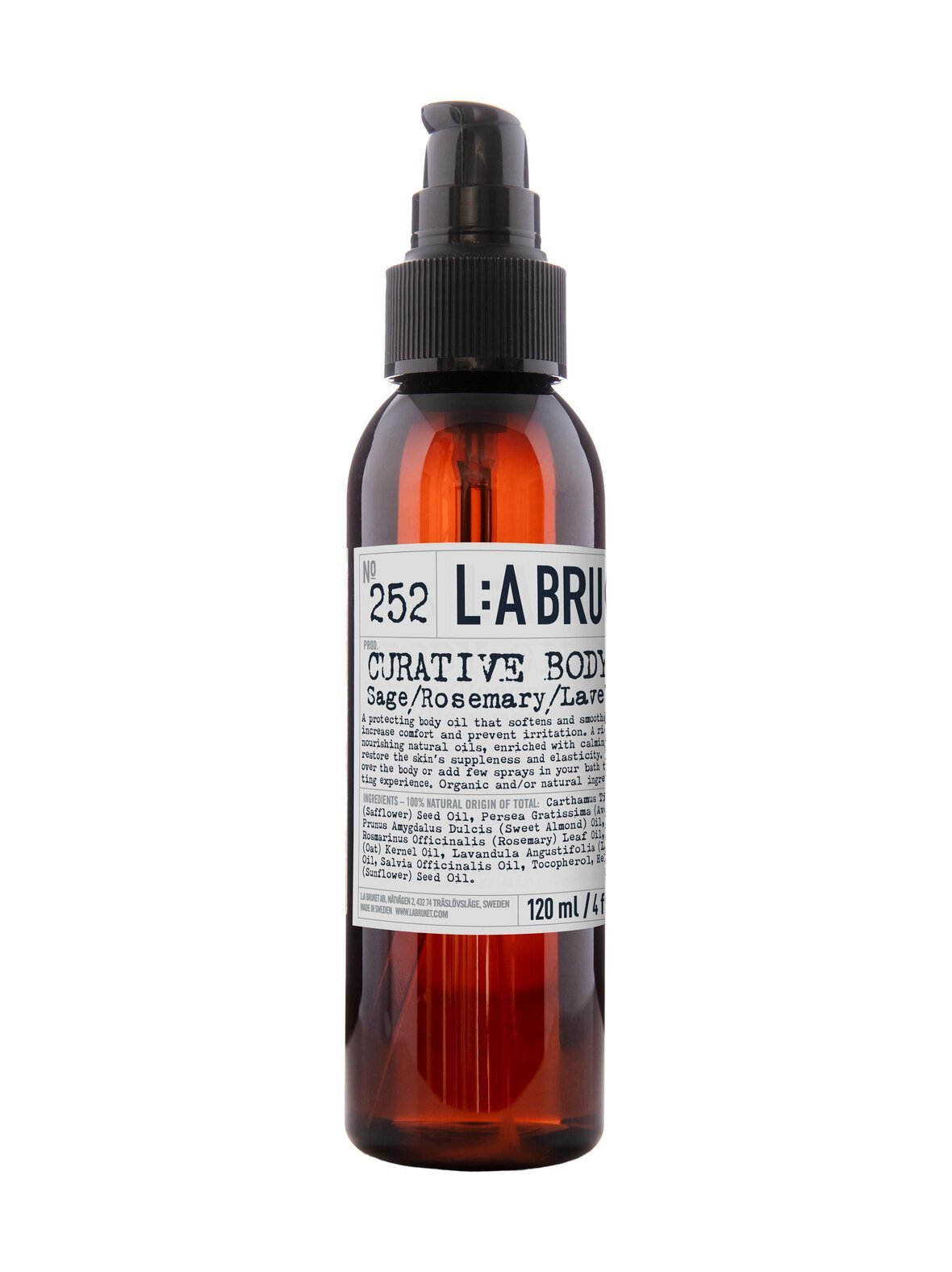 Curative body oil -vartaloöljy