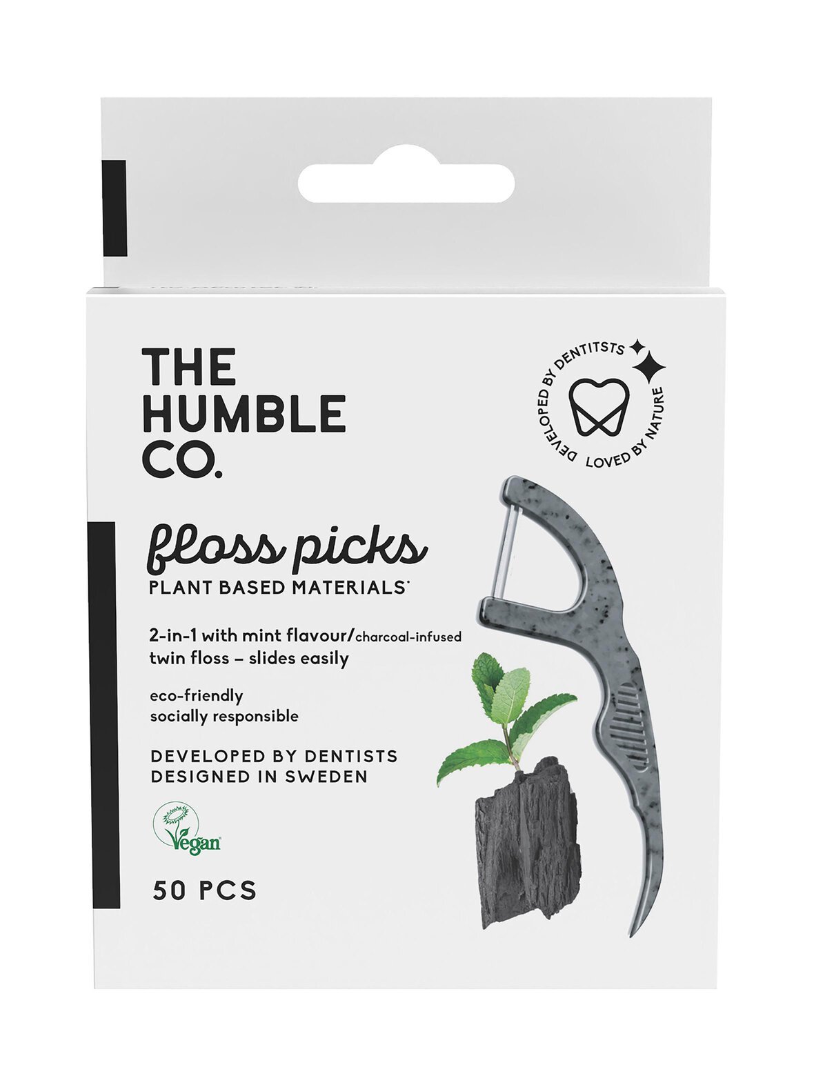 Dental charcoal picks - hammaslankaimet