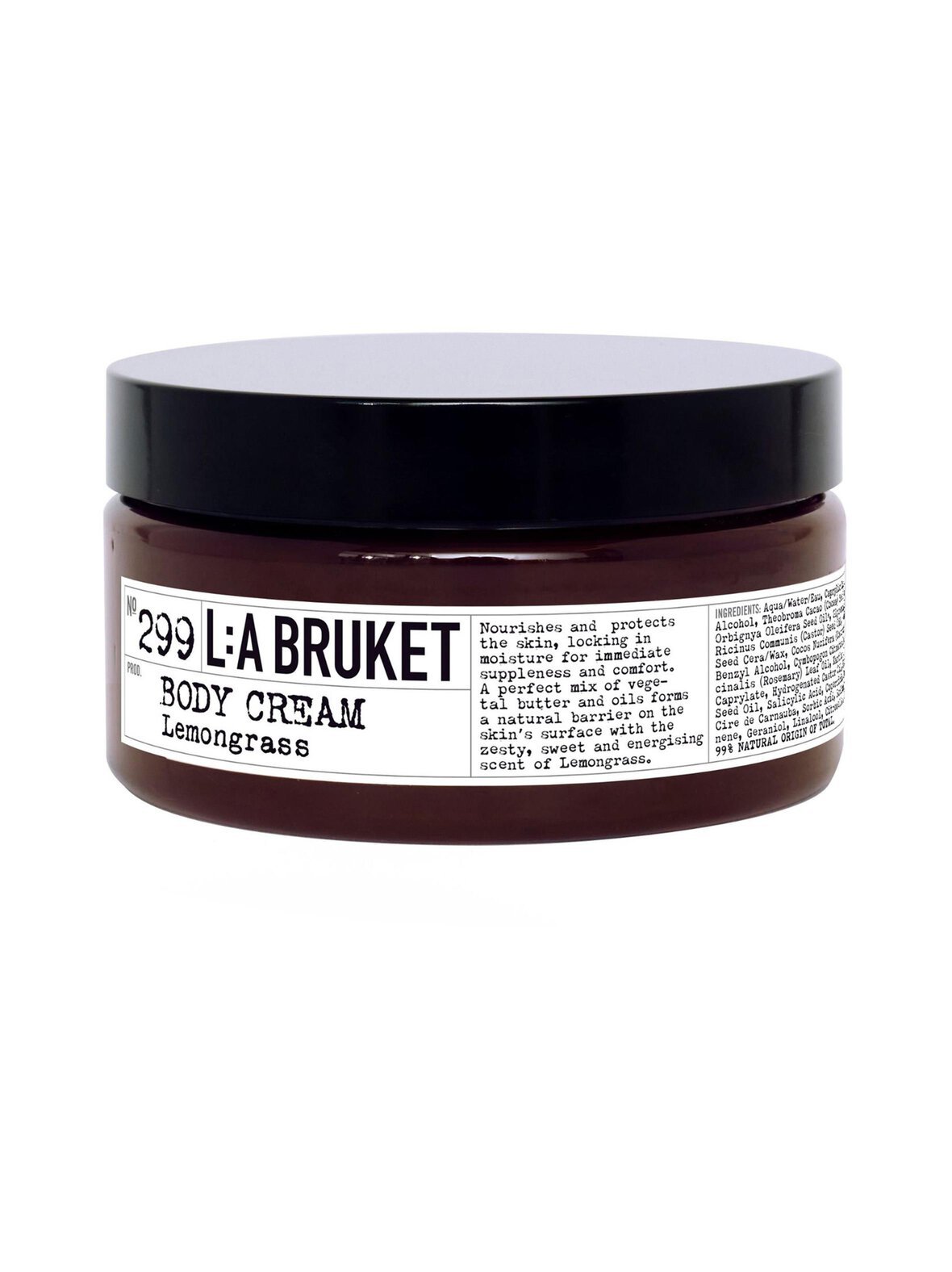 299 body cream lemongrass -vartalovoide