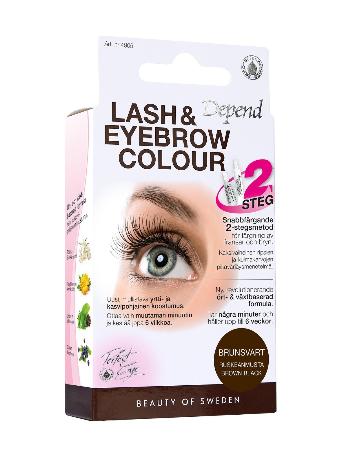 Lash and eyebrow colour -ripsi- ja kulmaväri