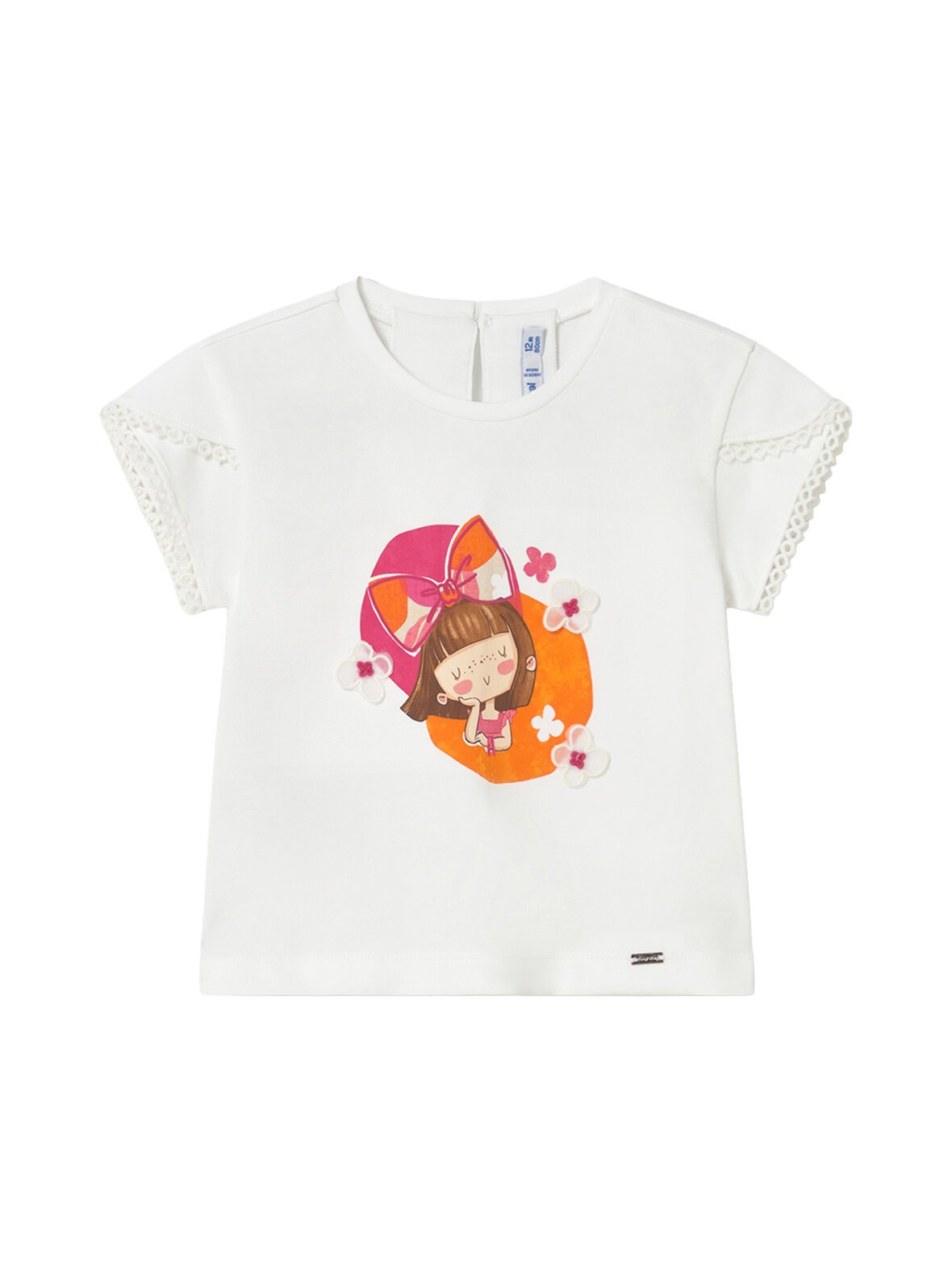 Printed short sleeve -t-paita