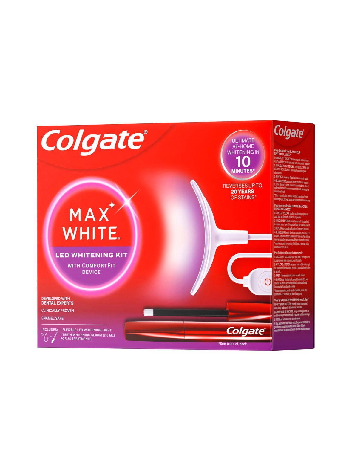 Max white ultimate comfortfit led -valkaisulaite