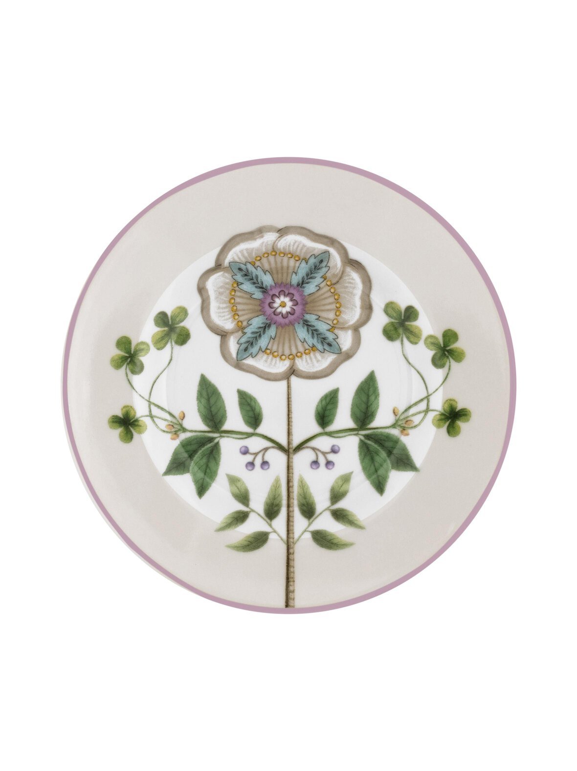 Petit four lily&lotus -posliinilautanen 12 cm