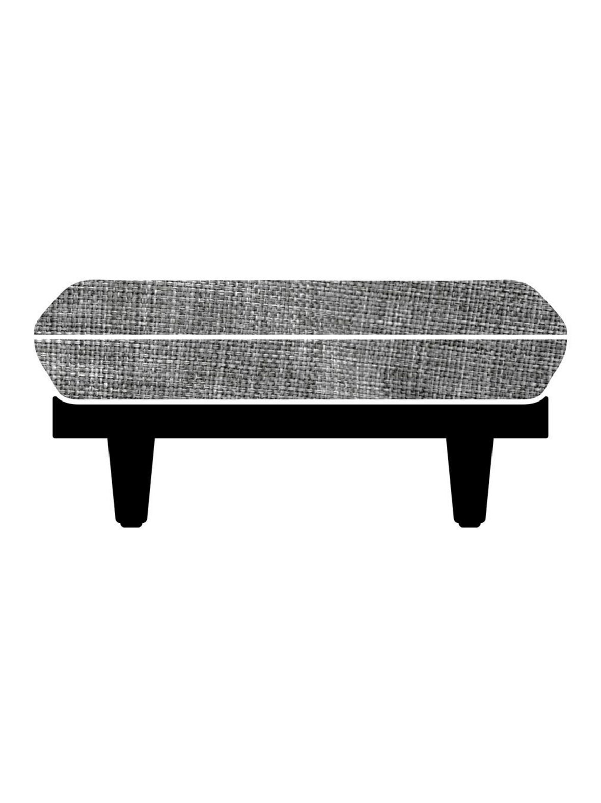 Paletti-rahin vaihtopäällinen rock grey