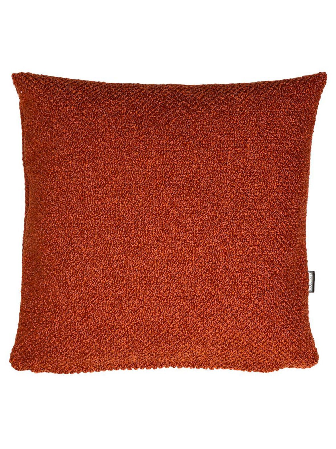 Bouclé single -tyyny kurpitsa 58 x 58 cm
