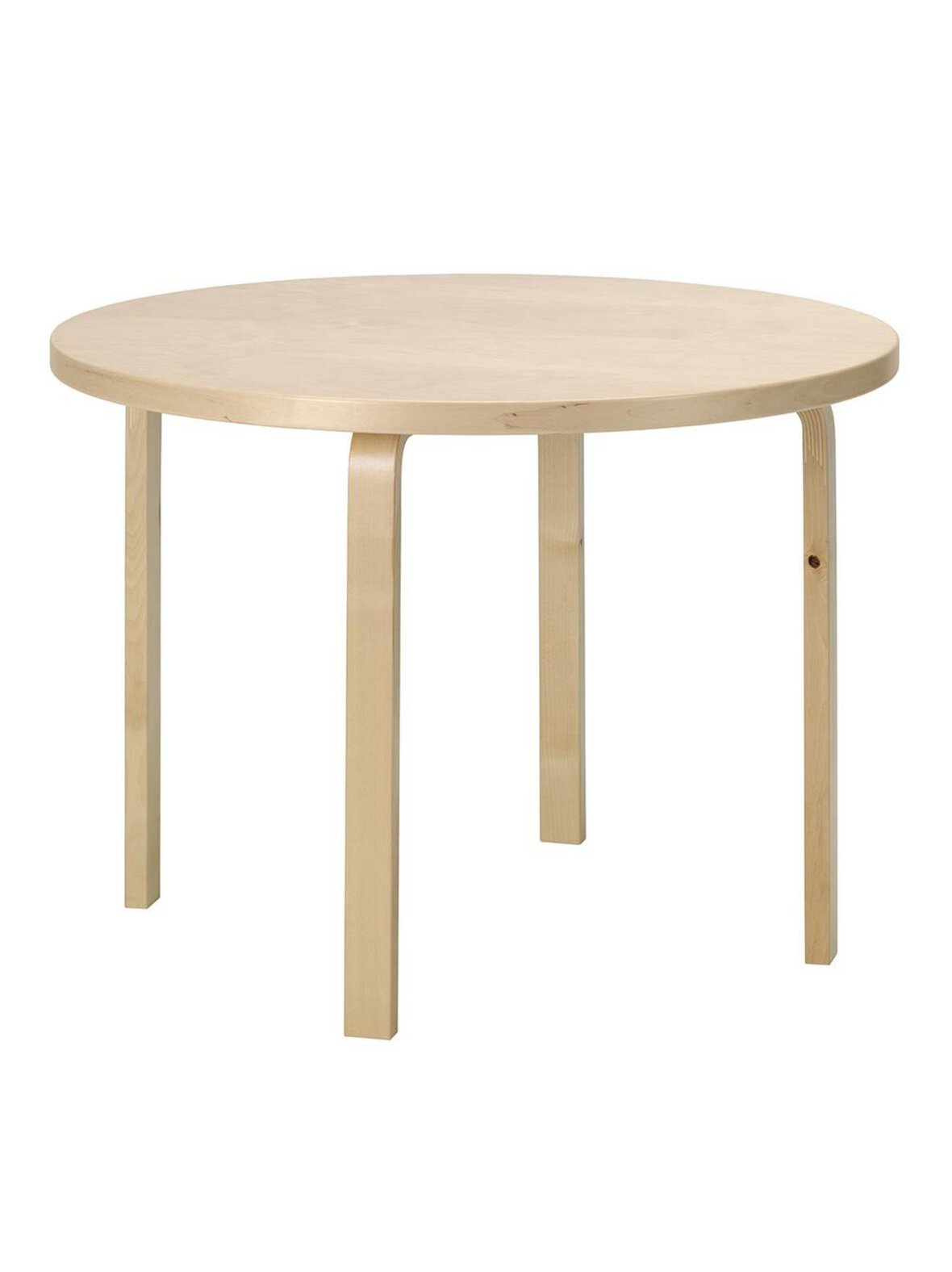Pöytä 90a villikoivu ⌀ 100 cm