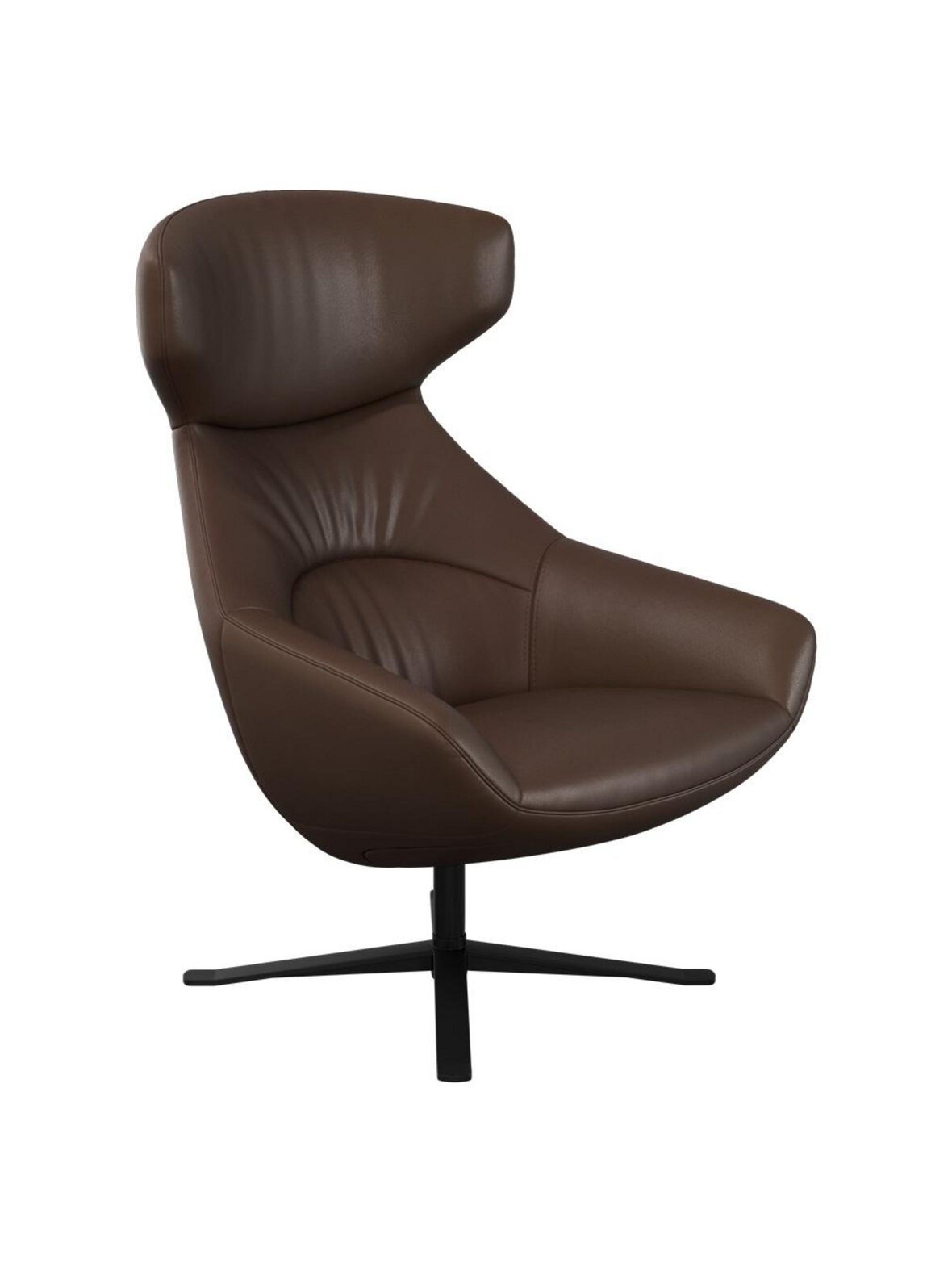 Porto-nojatuoli nordic grain -nahka 5131 hiekka