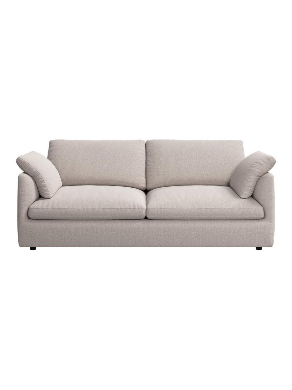 Milano-sohva arezzo-kangas 3331 beige l 195 cm