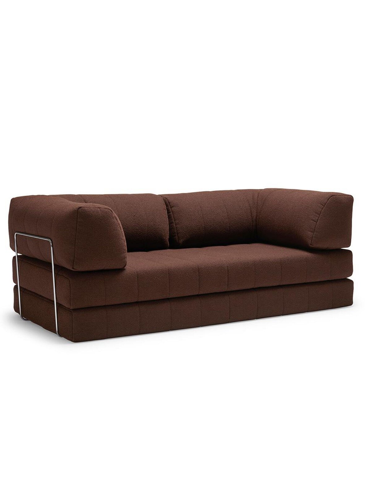 Cozypad-vuodesohva taura-kangas 359 cappuccino l 208 cm / käsinojilla