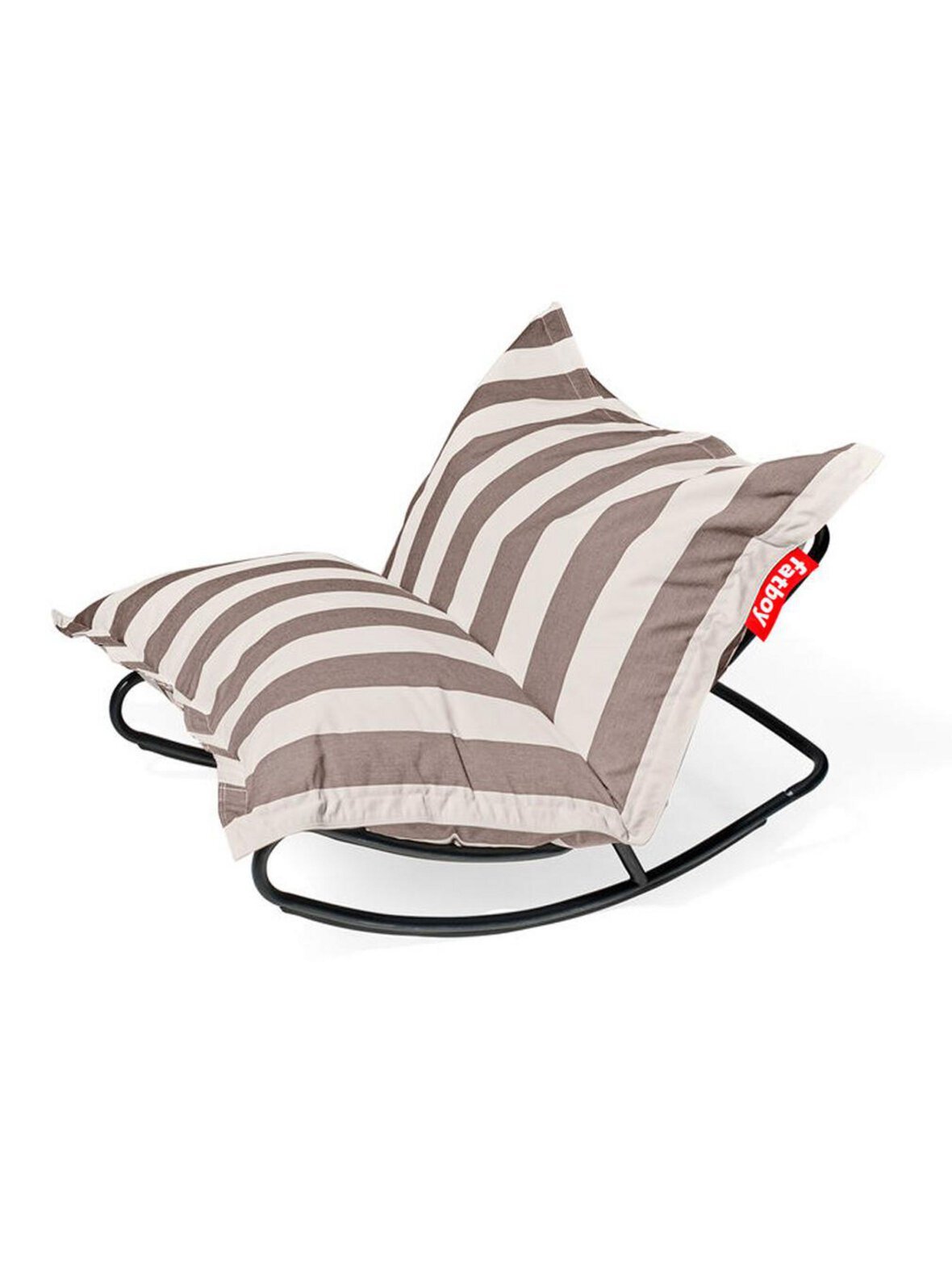 Rock'n roll + original outdoor stripe cacao / musta