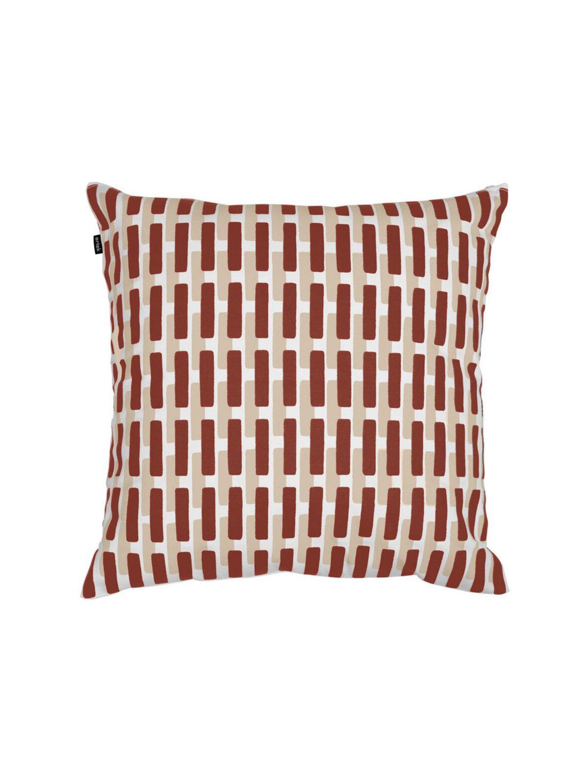 Siena-tyynynpäällinen tiilenpunainen/hiekka 50 x 50 cm