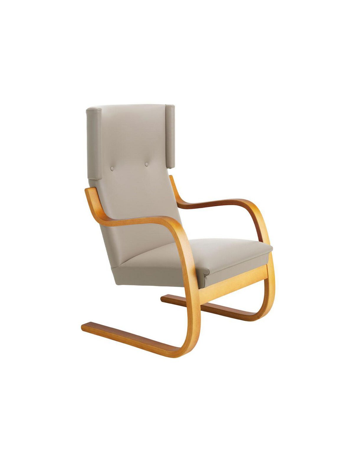 Nojatuoli 401 hunaja/prestige-nahka beige