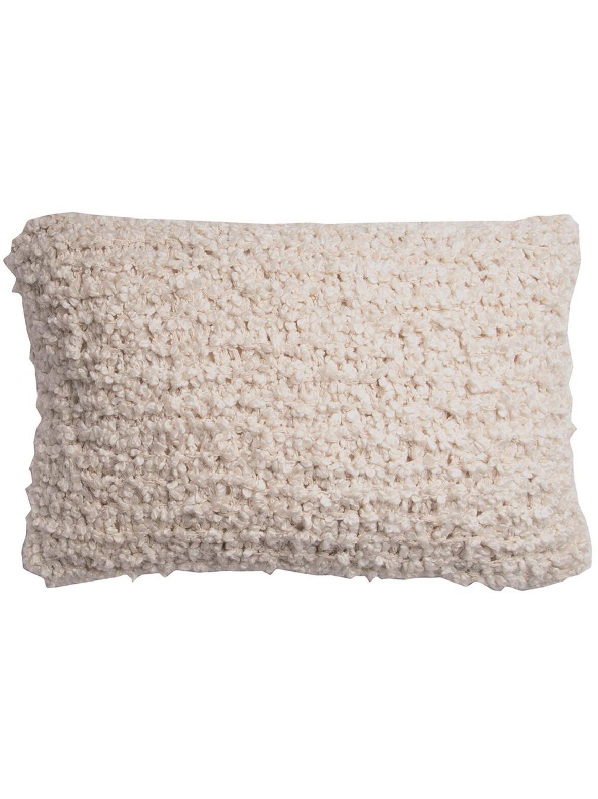 Boucle heavy -tyyny kerma 40 x 58 cm