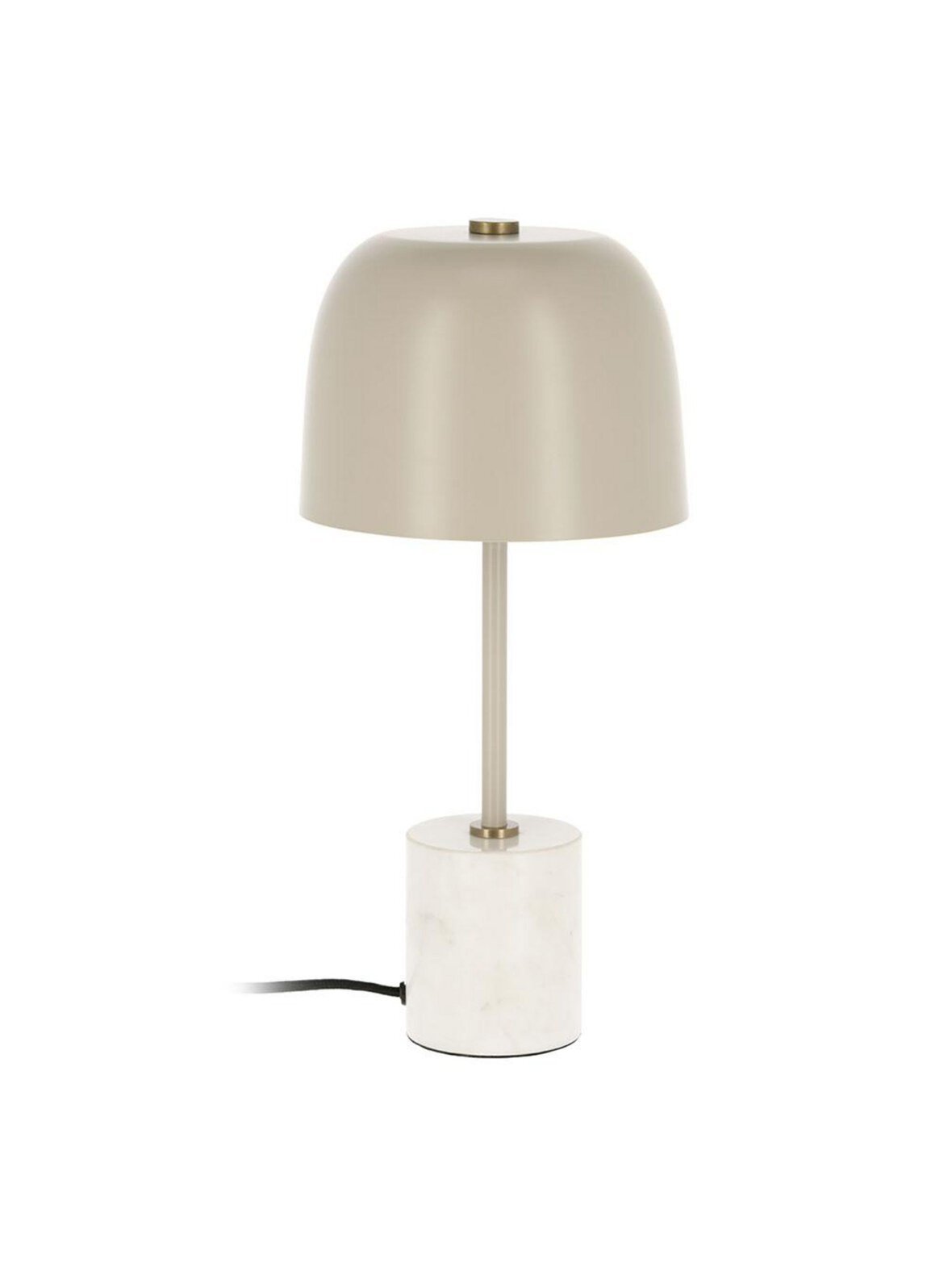 Alish-pöytävalaisin beige/marmori k 42 cm