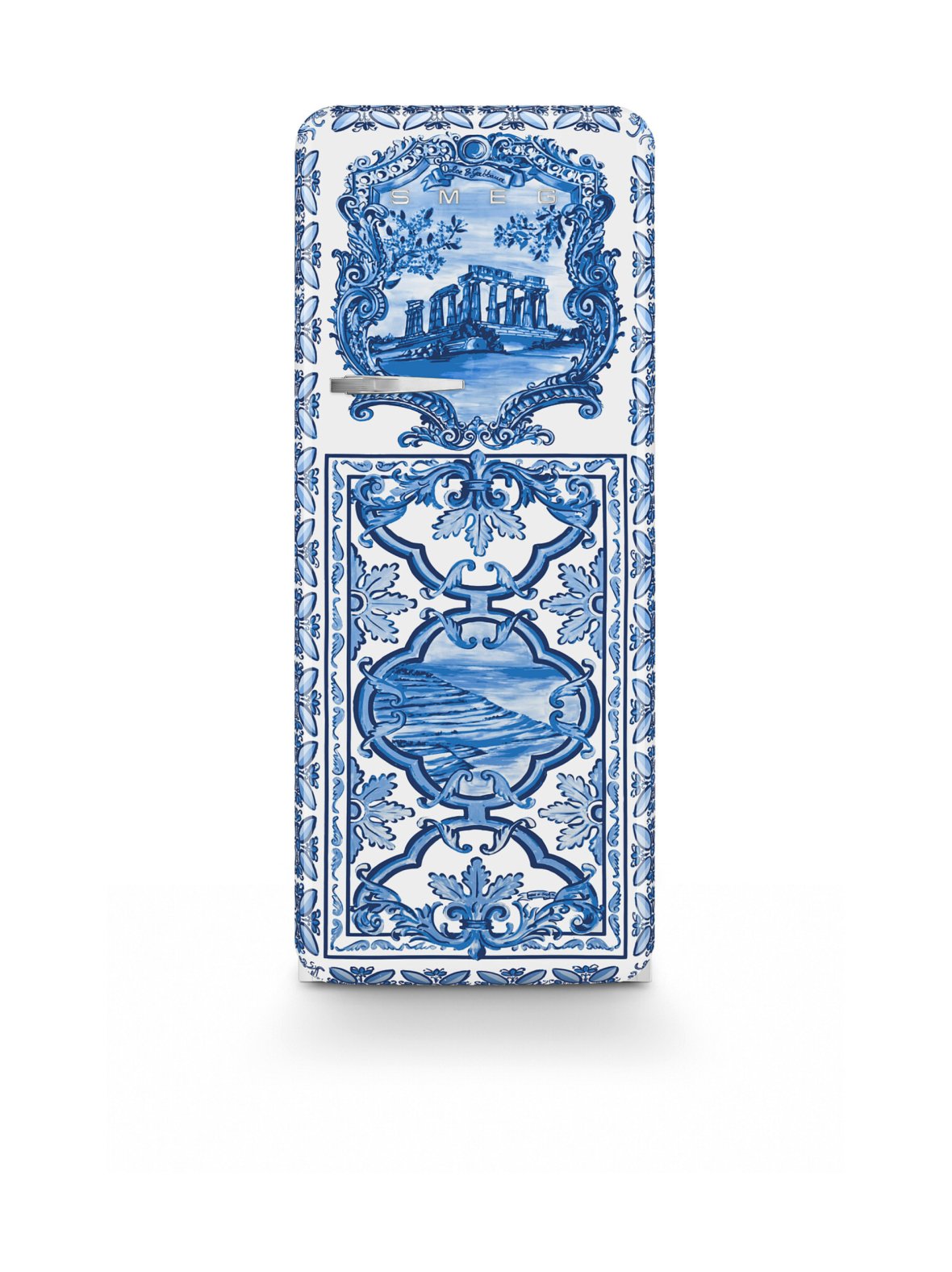 Smeg dolce & gabbana blu mediterraneo fab28rdgme5 jääkaappi
